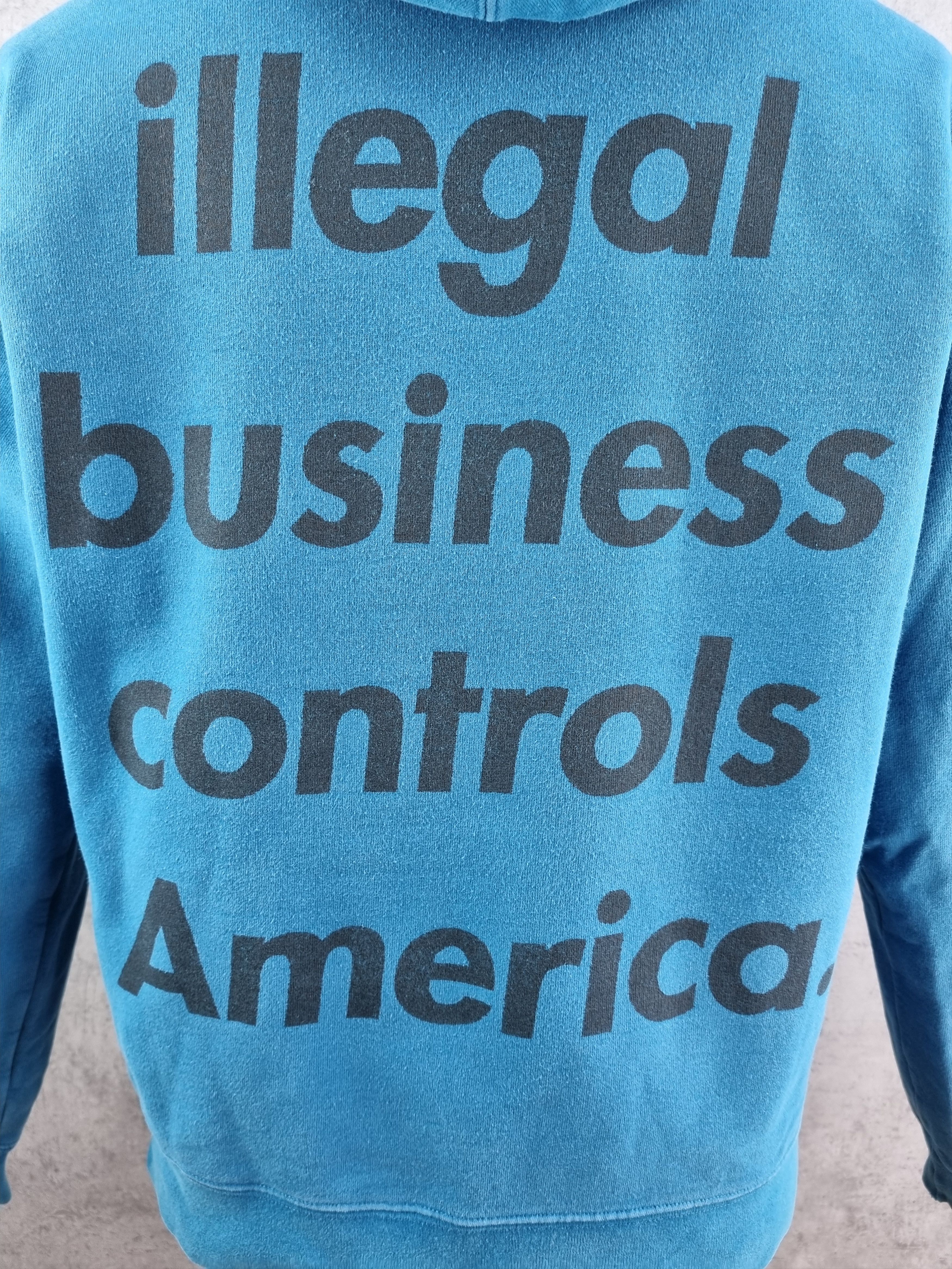 Supreme Faded SUPREME Illegal Business Controls America. Hoodie Size US M / EU 48-50 / 2 - 11 Thumbnail