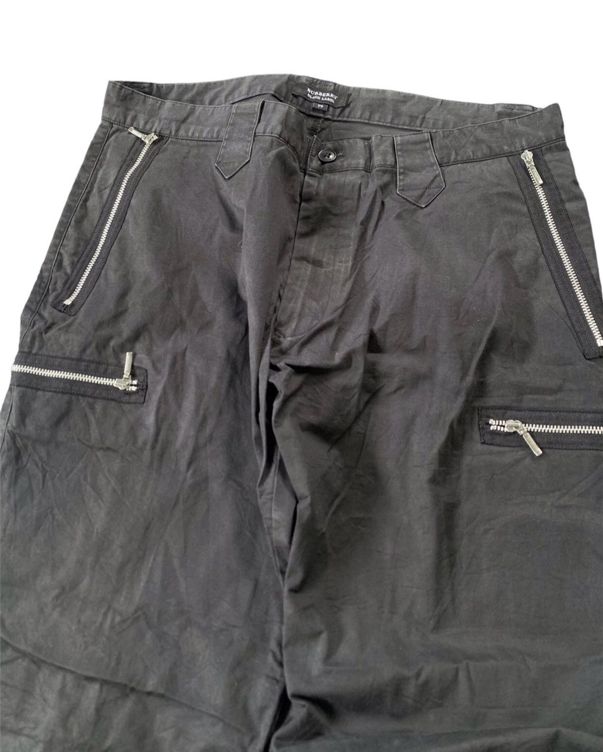 Burberry × Lucky Brand Burberry Black Label Multi Zipper Pants Size US 30 / EU 46 - 2 Thumbnail