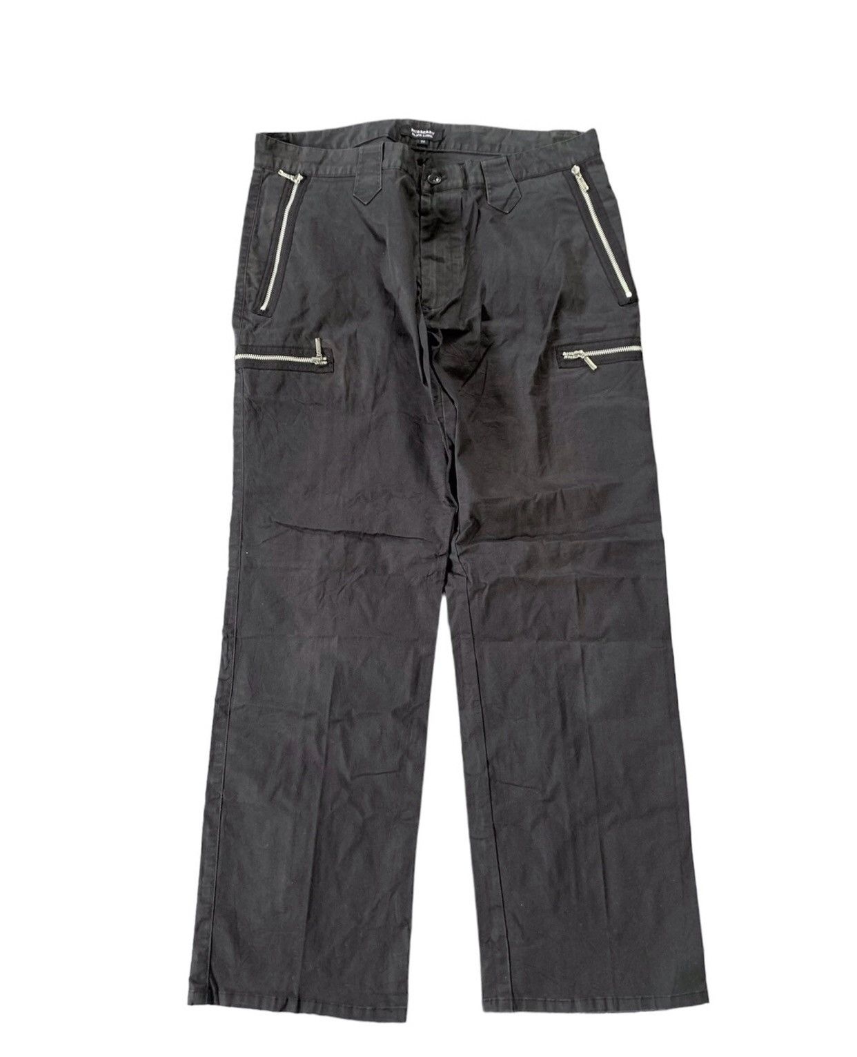 Burberry × Lucky Brand Burberry Black Label Multi Zipper Pants Size US 30 / EU 46 - 1 Thumbnail