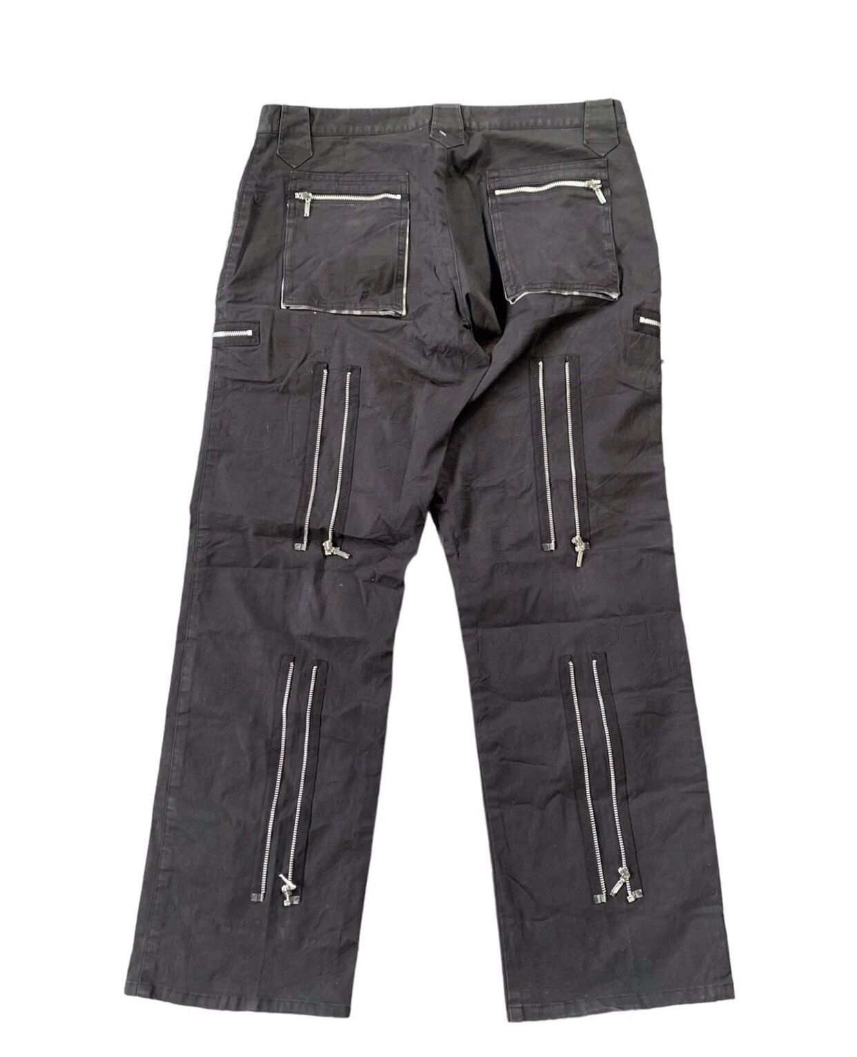 Burberry × Lucky Brand Burberry Black Label Multi Zipper Pants Size US 30 / EU 46 - 6 Thumbnail