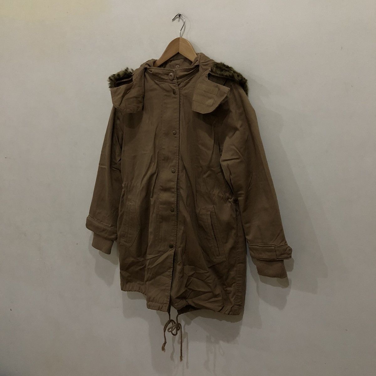 Japanese Brand Big Logo Great Britain Flag Fish Tail Parka Size US M / EU 48-50 / 2 - 4 Thumbnail