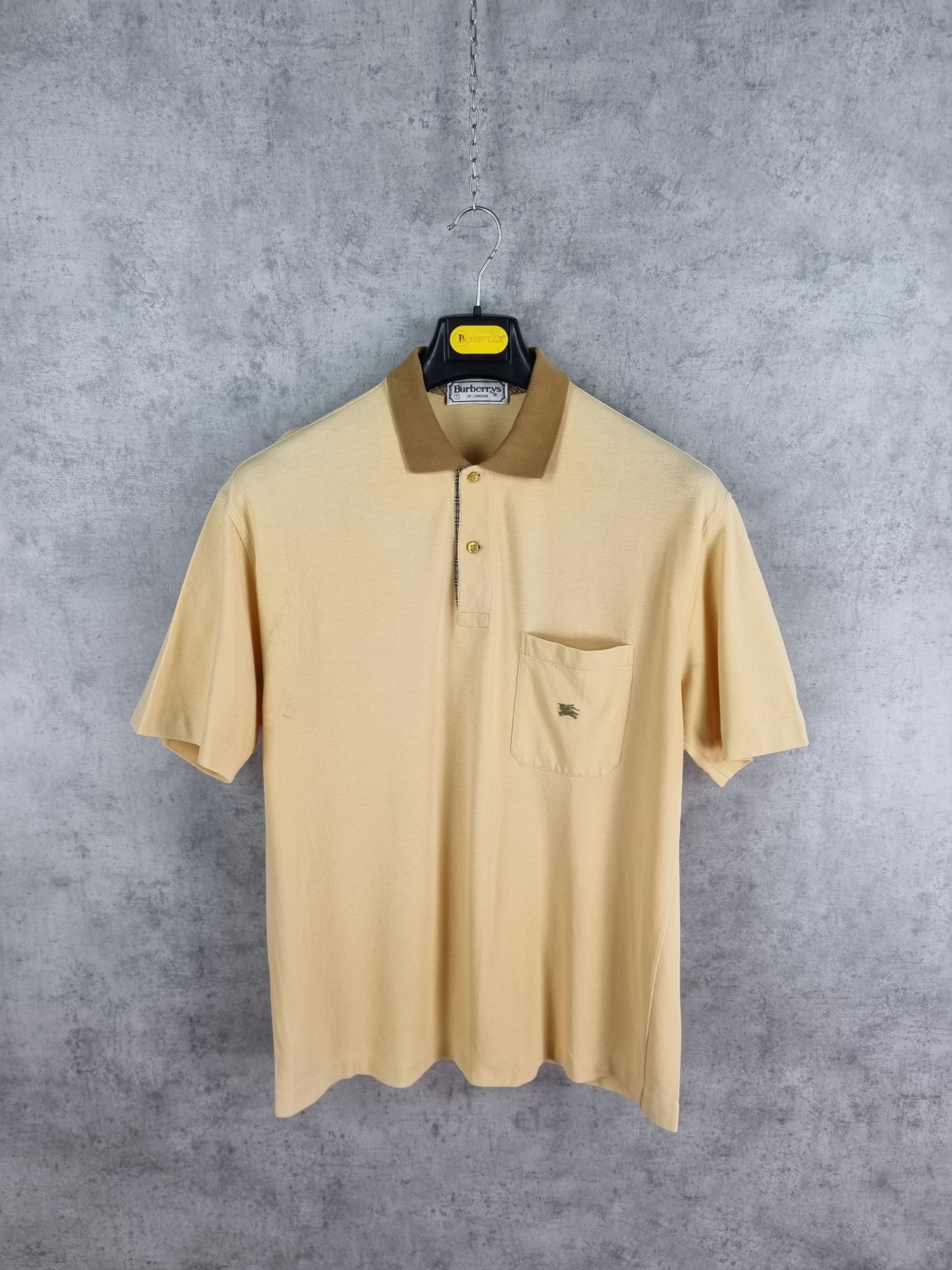Burberry × Vintage Burberry's of London Polo tee shirt Size US L / EU 52-54 / 3 - 1 Thumbnail