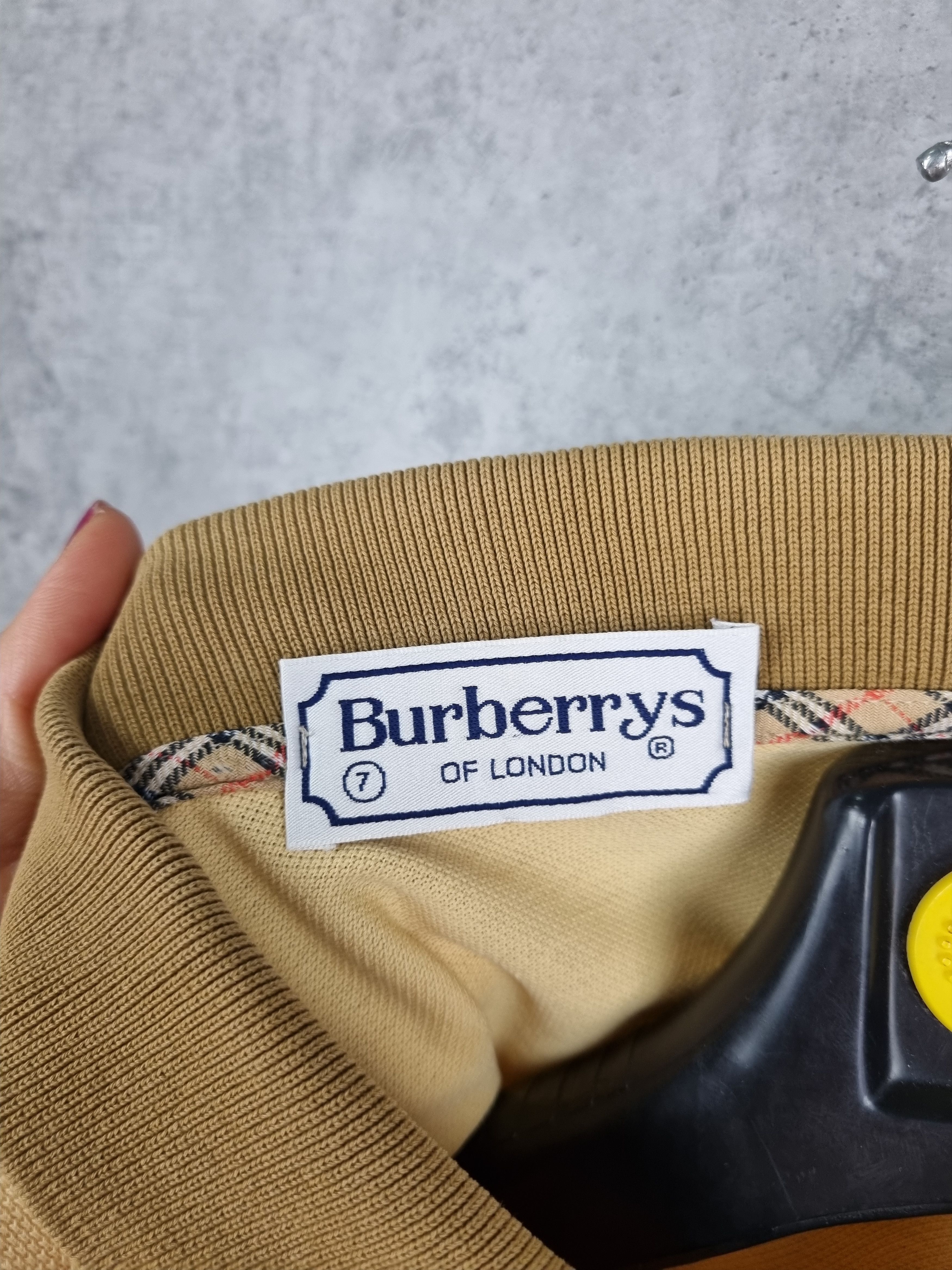 Burberry × Vintage Burberry's of London Polo tee shirt Size US L / EU 52-54 / 3 - 7 Thumbnail