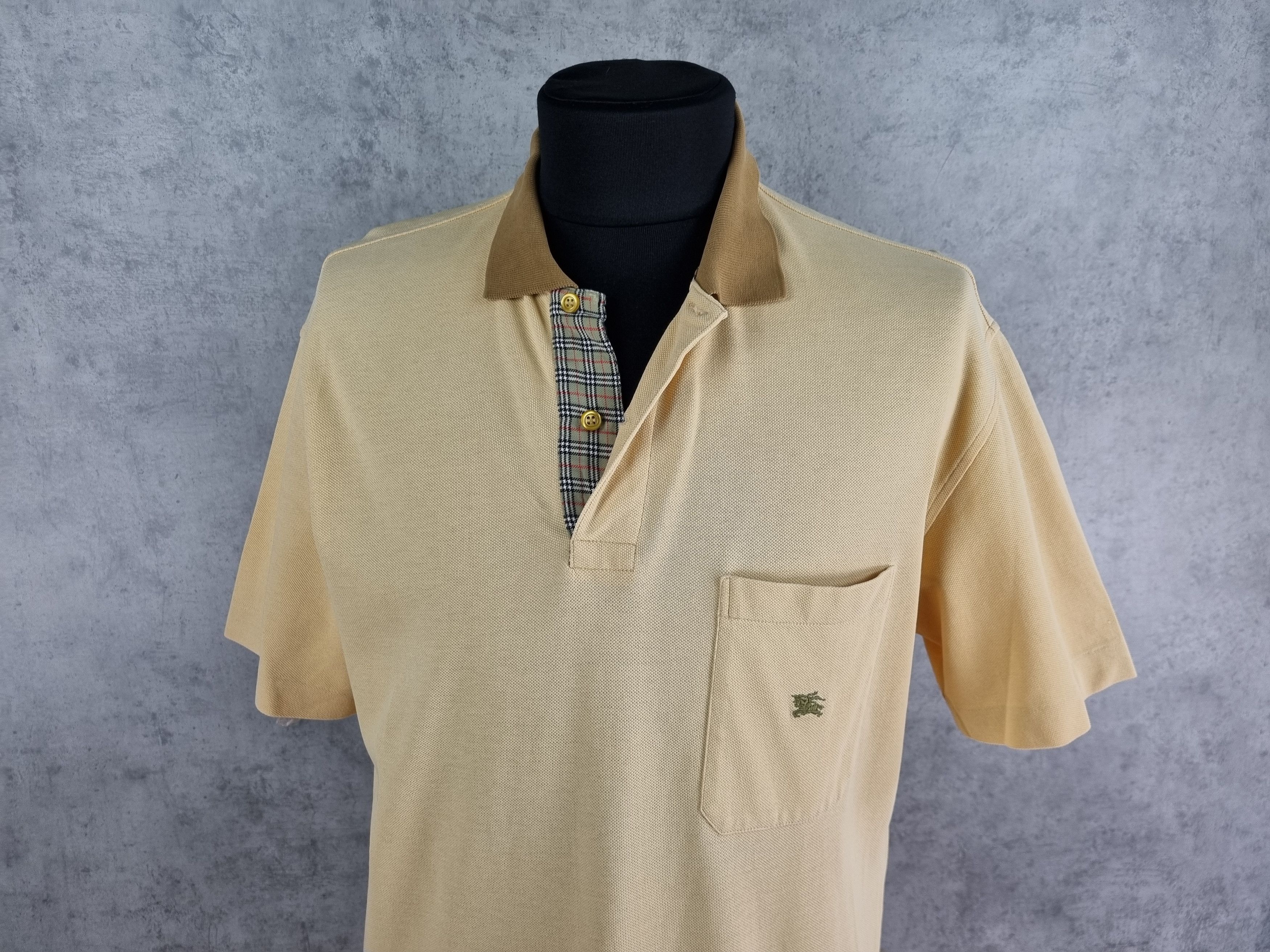Burberry × Vintage Burberry's of London Polo tee shirt Size US L / EU 52-54 / 3 - 5 Thumbnail