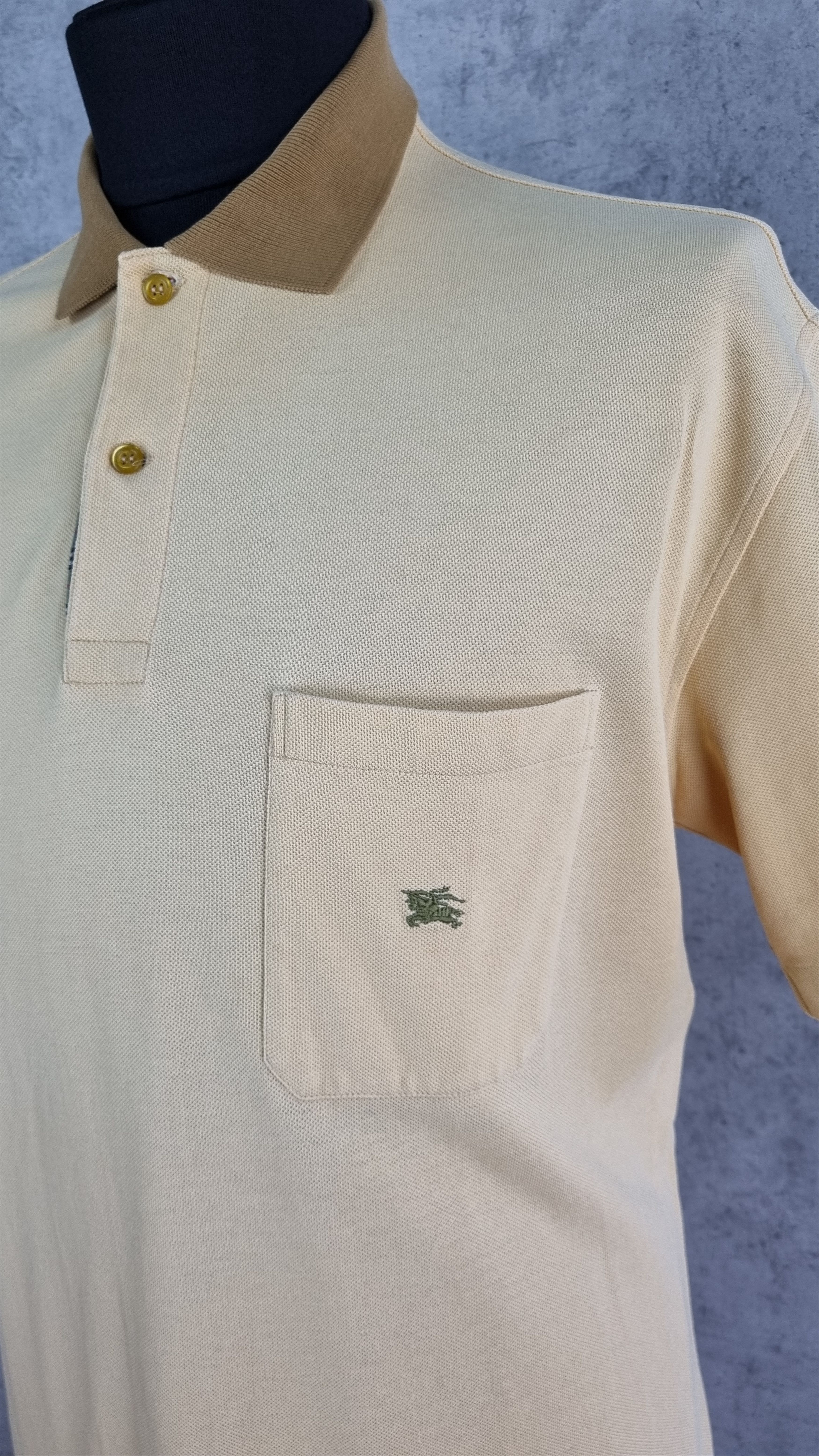 Burberry × Vintage Burberry's of London Polo tee shirt Size US L / EU 52-54 / 3 - 6 Thumbnail