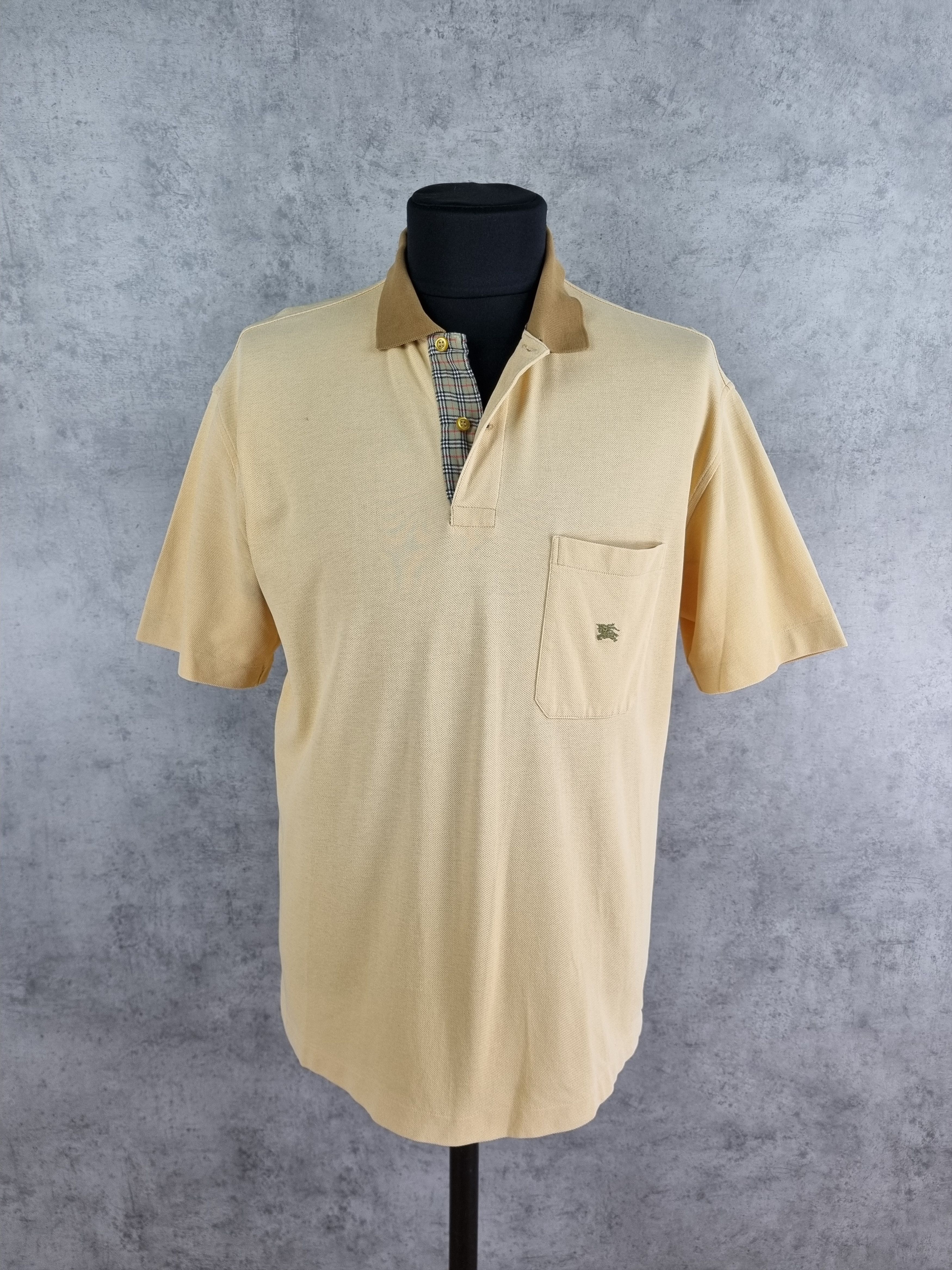 Burberry × Vintage Burberry's of London Polo tee shirt Size US L / EU 52-54 / 3 - 4 Thumbnail