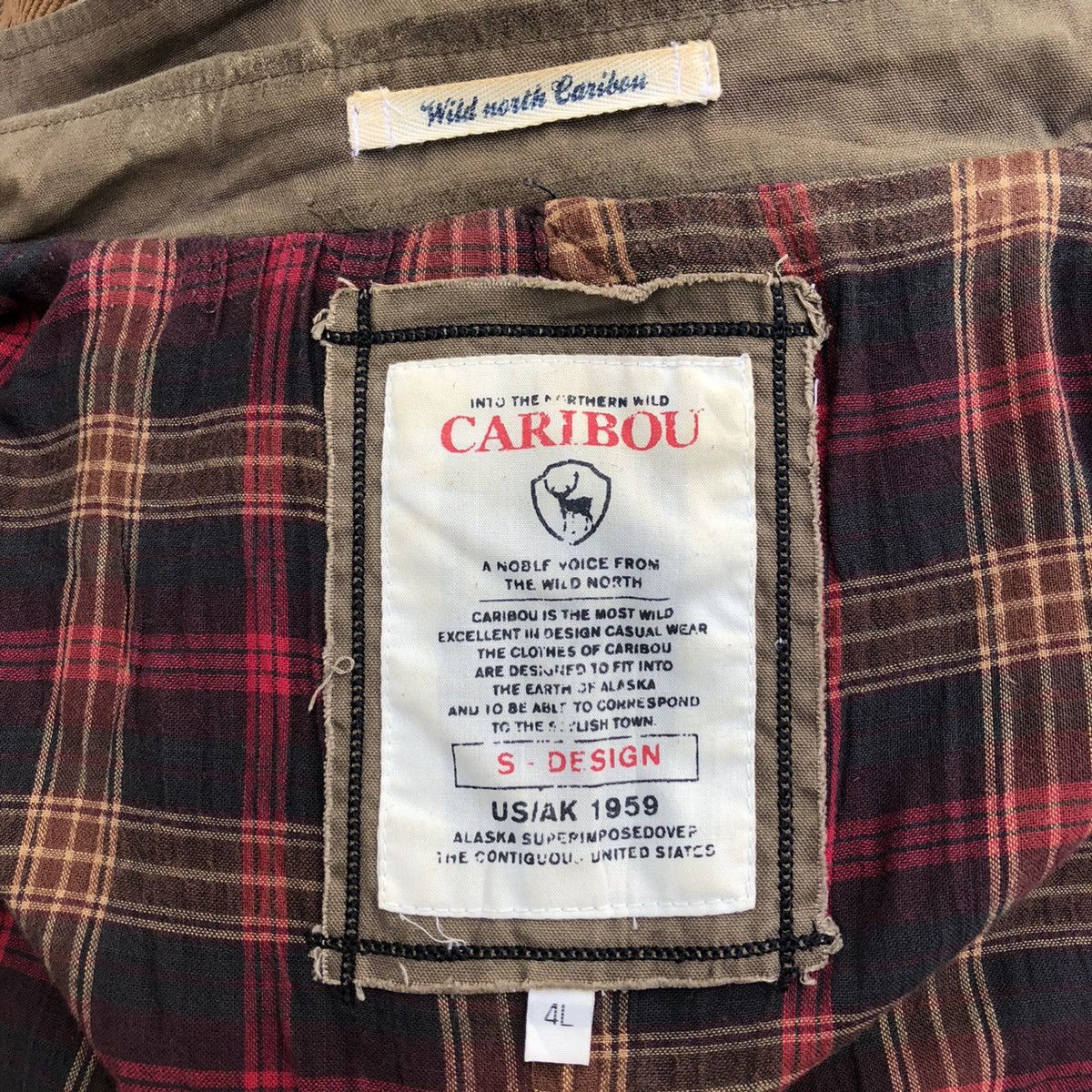Vintage CARIBOU PARKA JACKET MILITARY COLLECTIONS FULL PATCH DESIGN Size US XXL / EU 58 / 5 - 18 Thumbnail