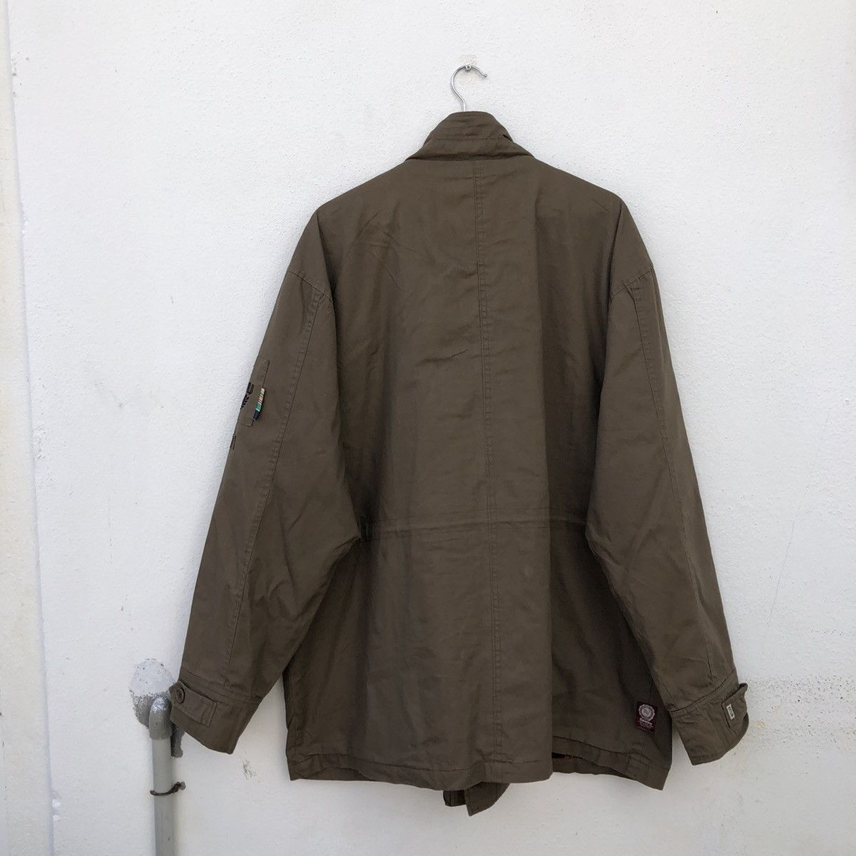 Vintage CARIBOU PARKA JACKET MILITARY COLLECTIONS FULL PATCH DESIGN Size US XXL / EU 58 / 5 - 14 Thumbnail