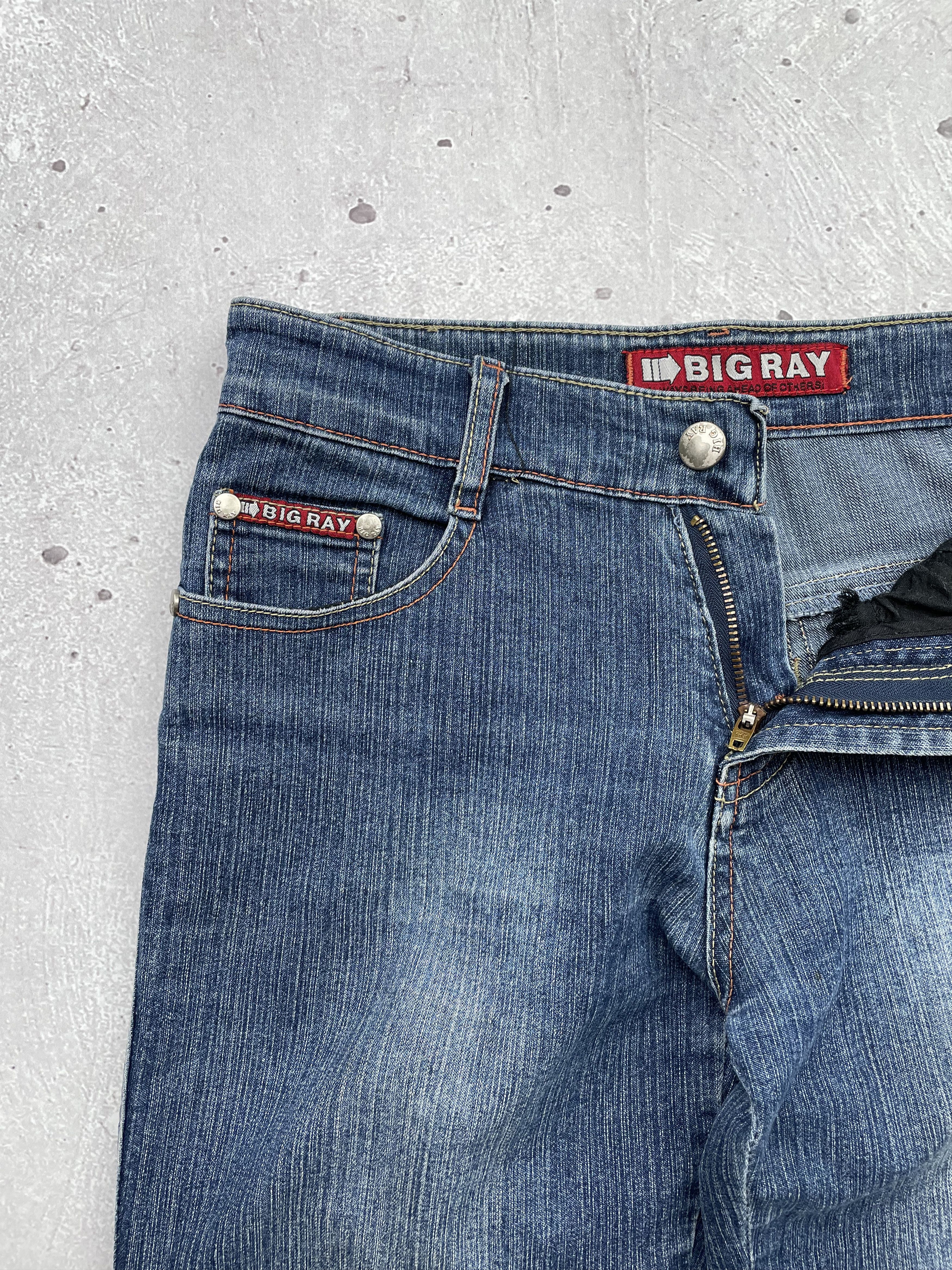 Japanese Brand × Vintage Vintage Flare Jeans Size 26" / US 2 / IT 38 - 4 Thumbnail