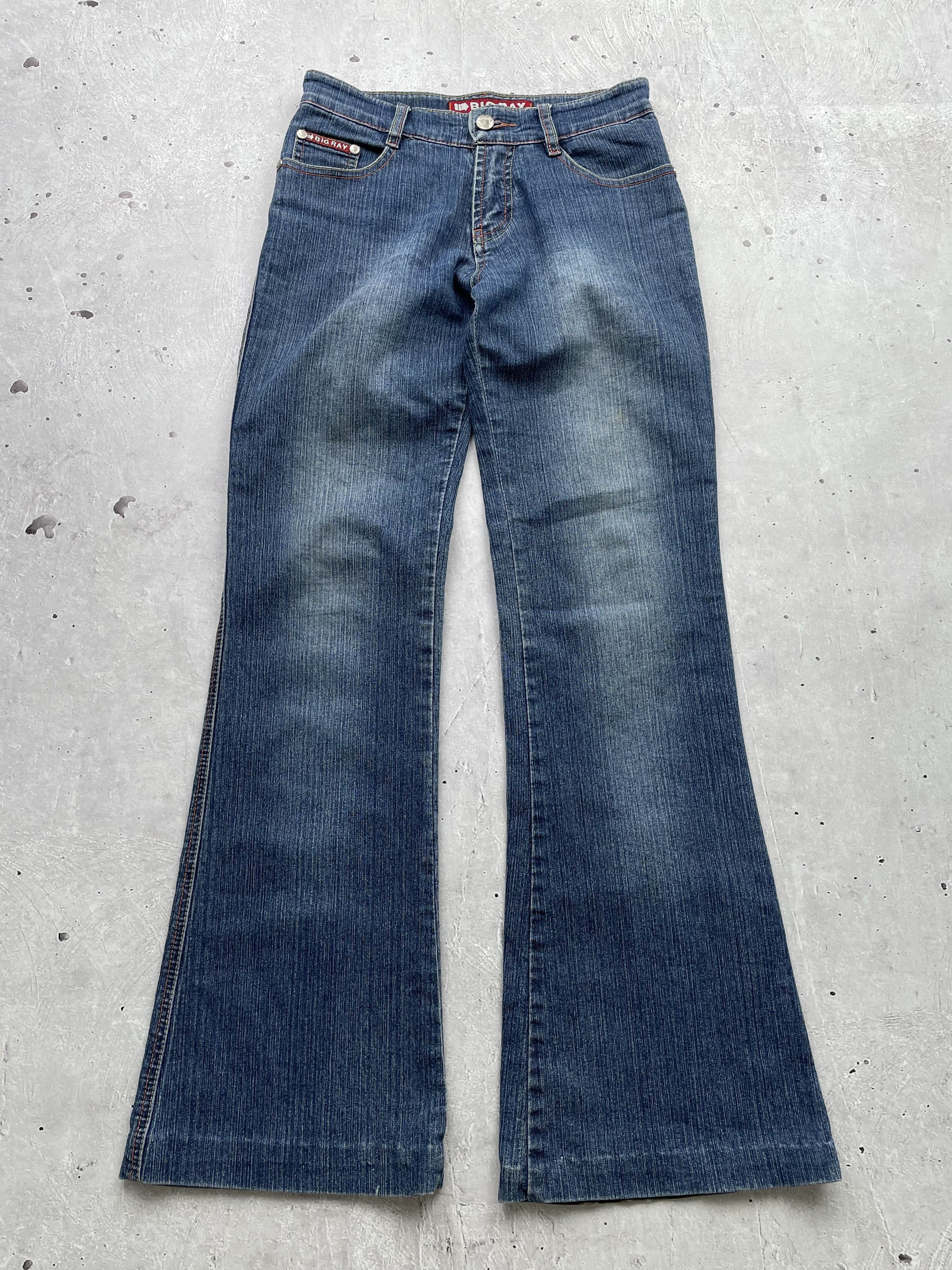 Japanese Brand × Vintage Vintage Flare Jeans Size 26" / US 2 / IT 38 - 1 Thumbnail