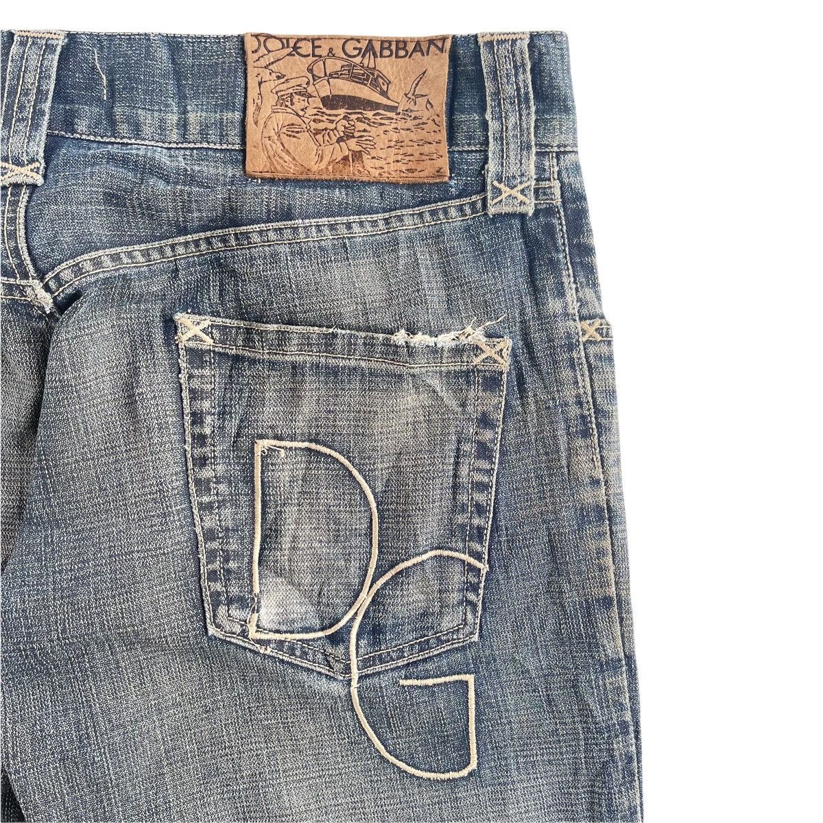 Dolce & Gabbana Authentic Dolce & Gabbana Washed Denim Jeans Size US 33 - 6 Thumbnail