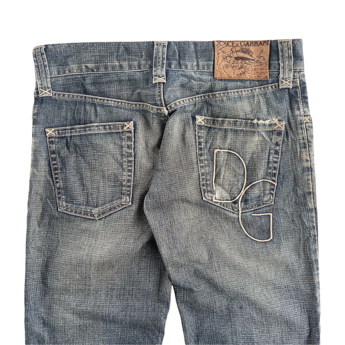 Dolce & Gabbana Authentic Dolce & Gabbana Washed Denim Jeans Size US 33 - 5 Thumbnail