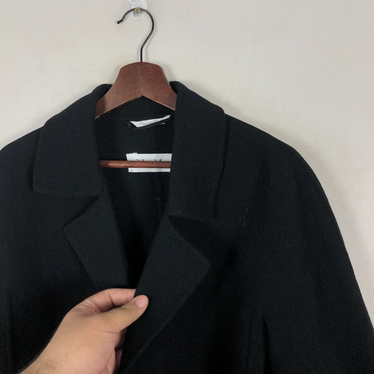 Vintage ULTIMATE BLACK MAX MARA JACKET MADE IN ITALY Size US M / EU 48-50 / 2 - 4 Thumbnail