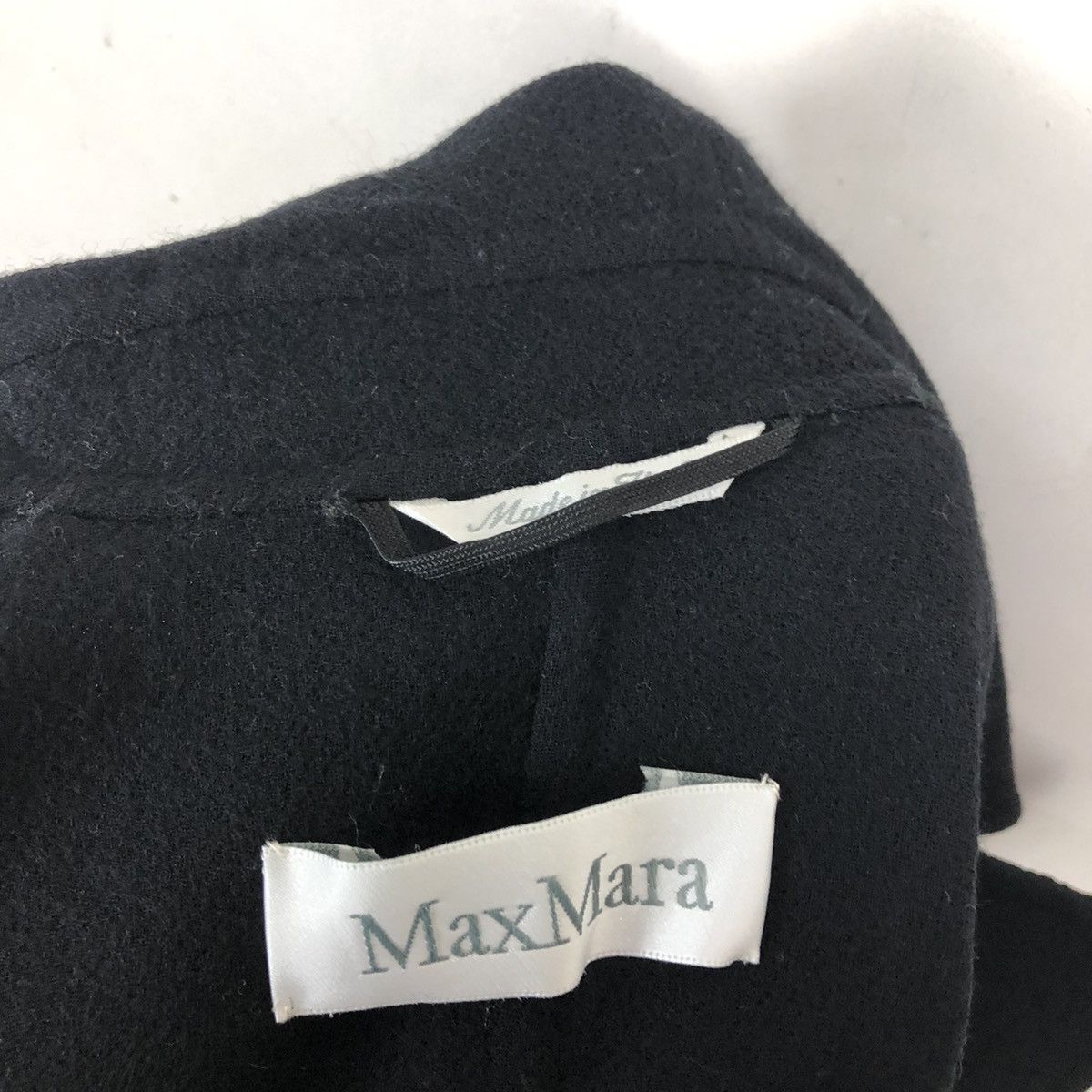 Vintage ULTIMATE BLACK MAX MARA JACKET MADE IN ITALY Size US M / EU 48-50 / 2 - 8 Thumbnail