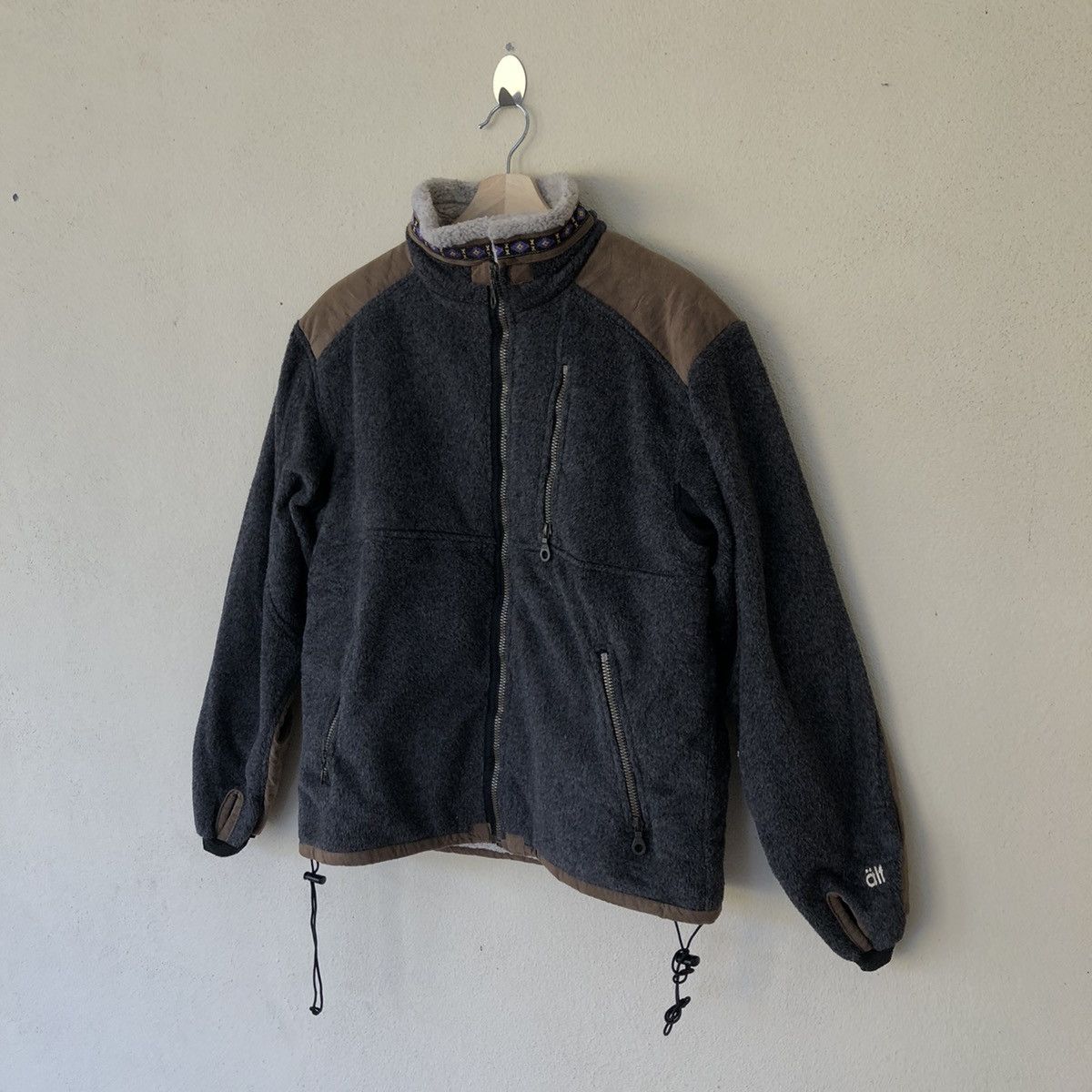 Polartec Vintage 80's Alf Jacket RIRI Zipper Made in USA Kanye Style Size US S / EU 44-46 / 1 - 3 Thumbnail