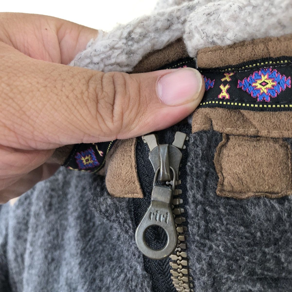 Polartec Vintage 80's Alf Jacket RIRI Zipper Made in USA Kanye Style Size US S / EU 44-46 / 1 - 6 Thumbnail
