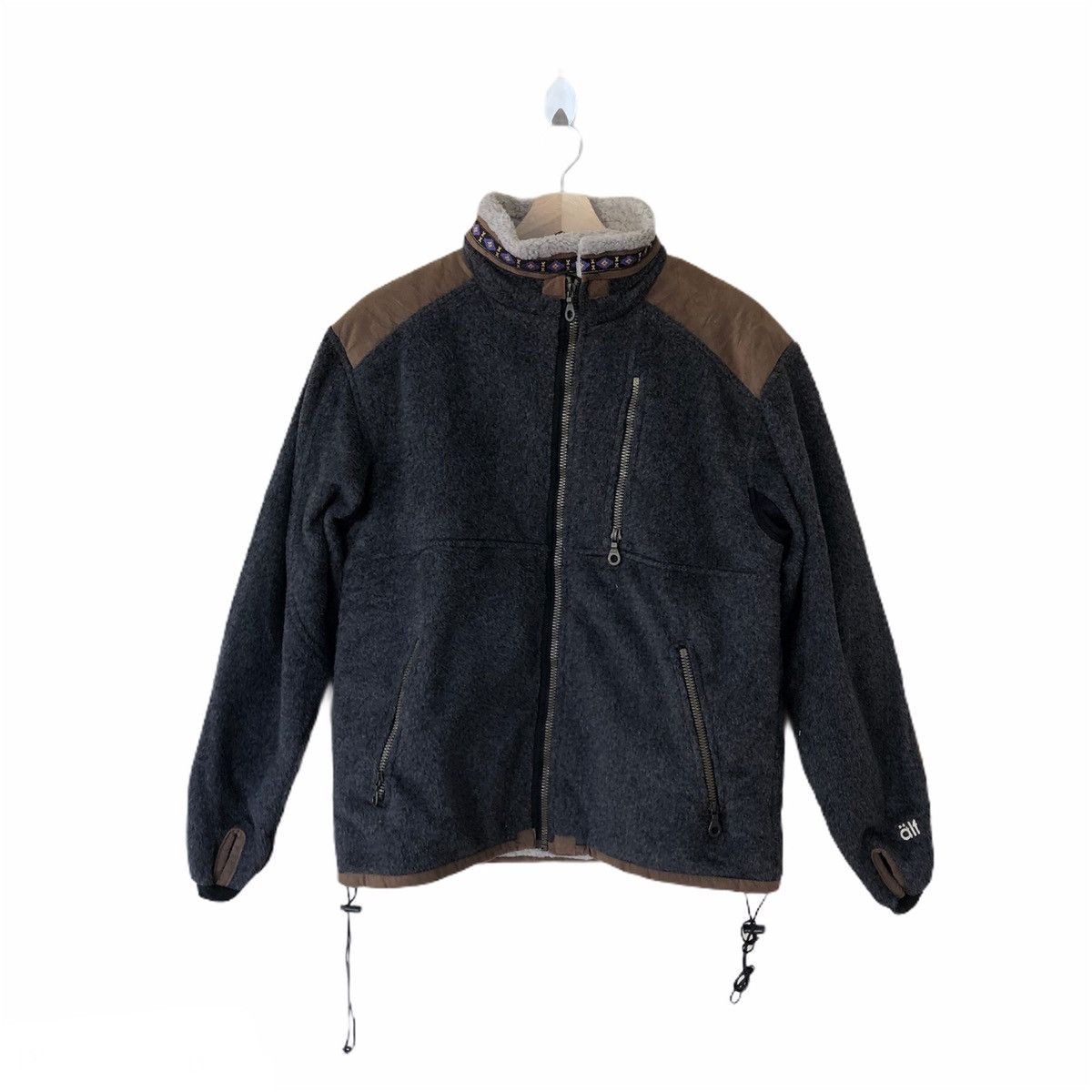 Polartec Vintage 80's Alf Jacket RIRI Zipper Made in USA Kanye Style Size US S / EU 44-46 / 1 - 1 Thumbnail