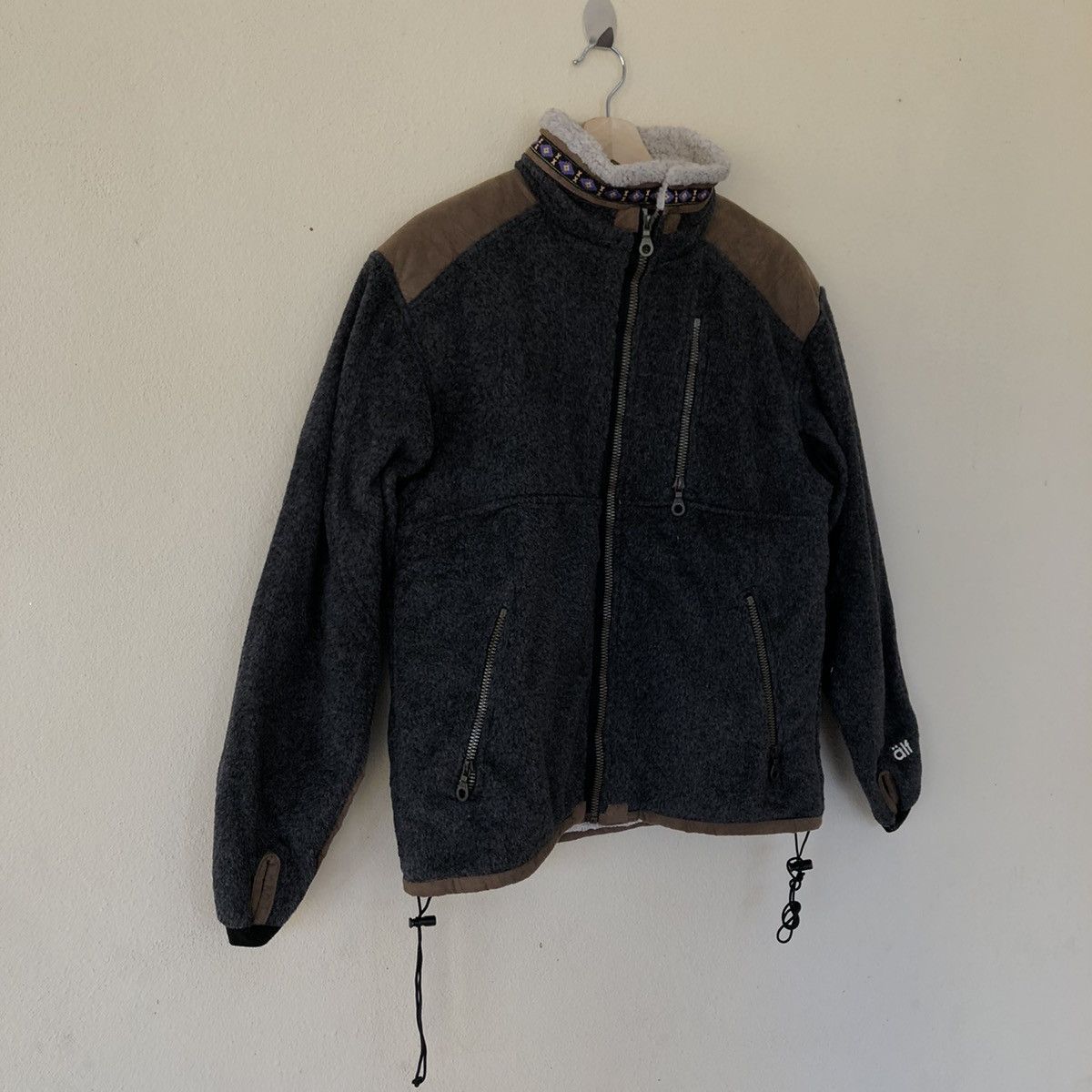 Polartec Vintage 80's Alf Jacket RIRI Zipper Made in USA Kanye Style Size US S / EU 44-46 / 1 - 4 Thumbnail