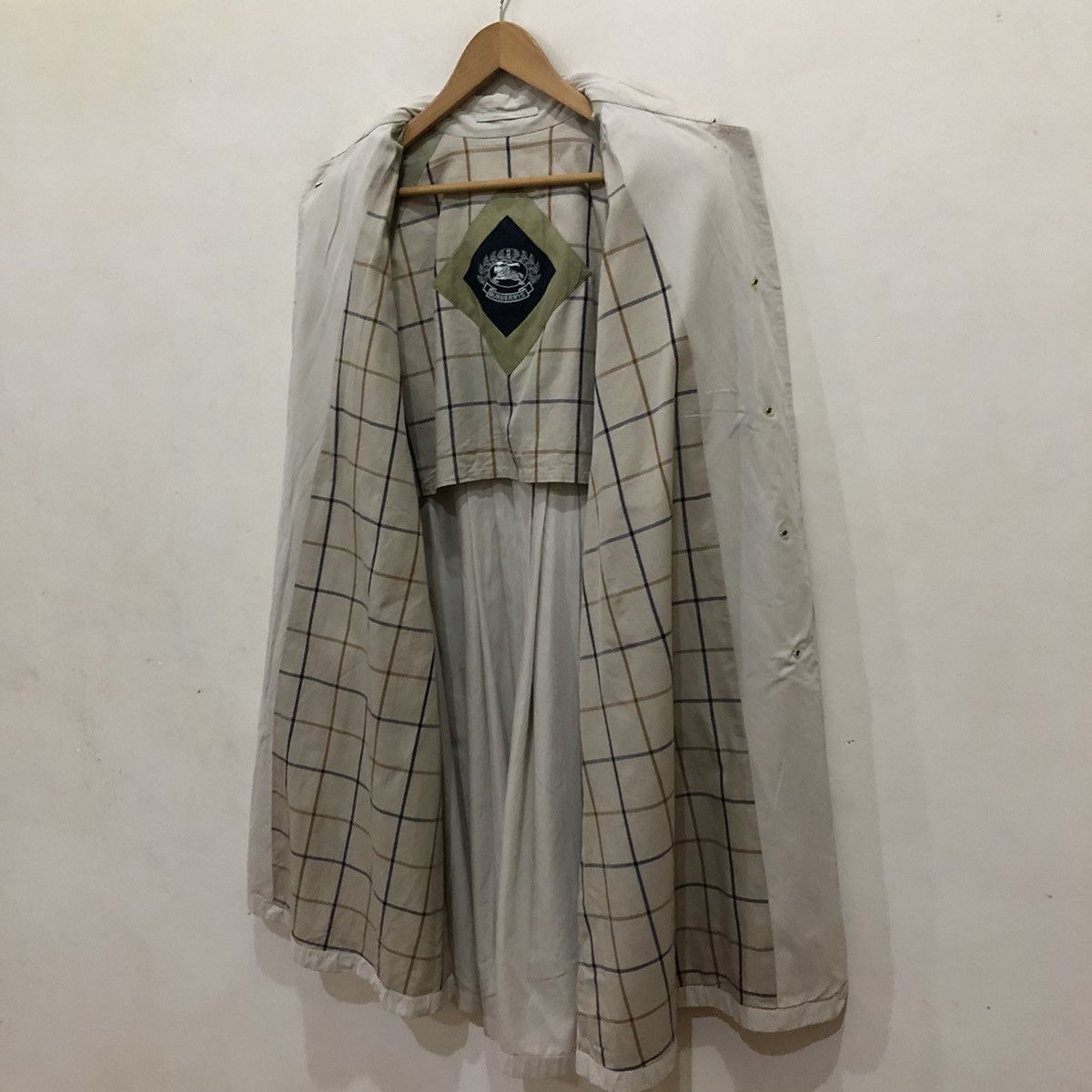 Burberry Vintage Trench Coat Burberry Big Logo Size US M / EU 48-50 / 2 - 2 Thumbnail