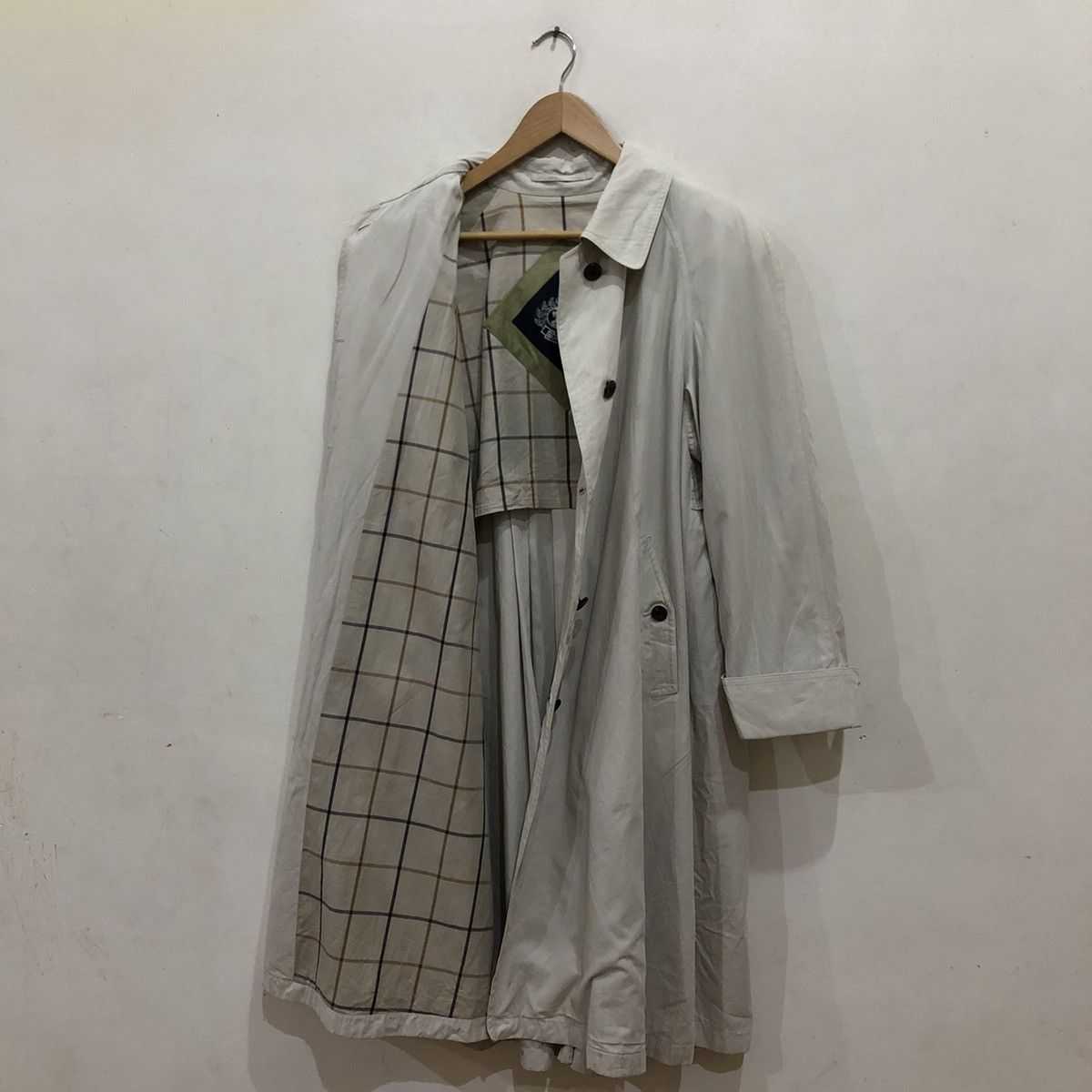 Burberry Vintage Trench Coat Burberry Big Logo Size US M / EU 48-50 / 2 - 4 Thumbnail