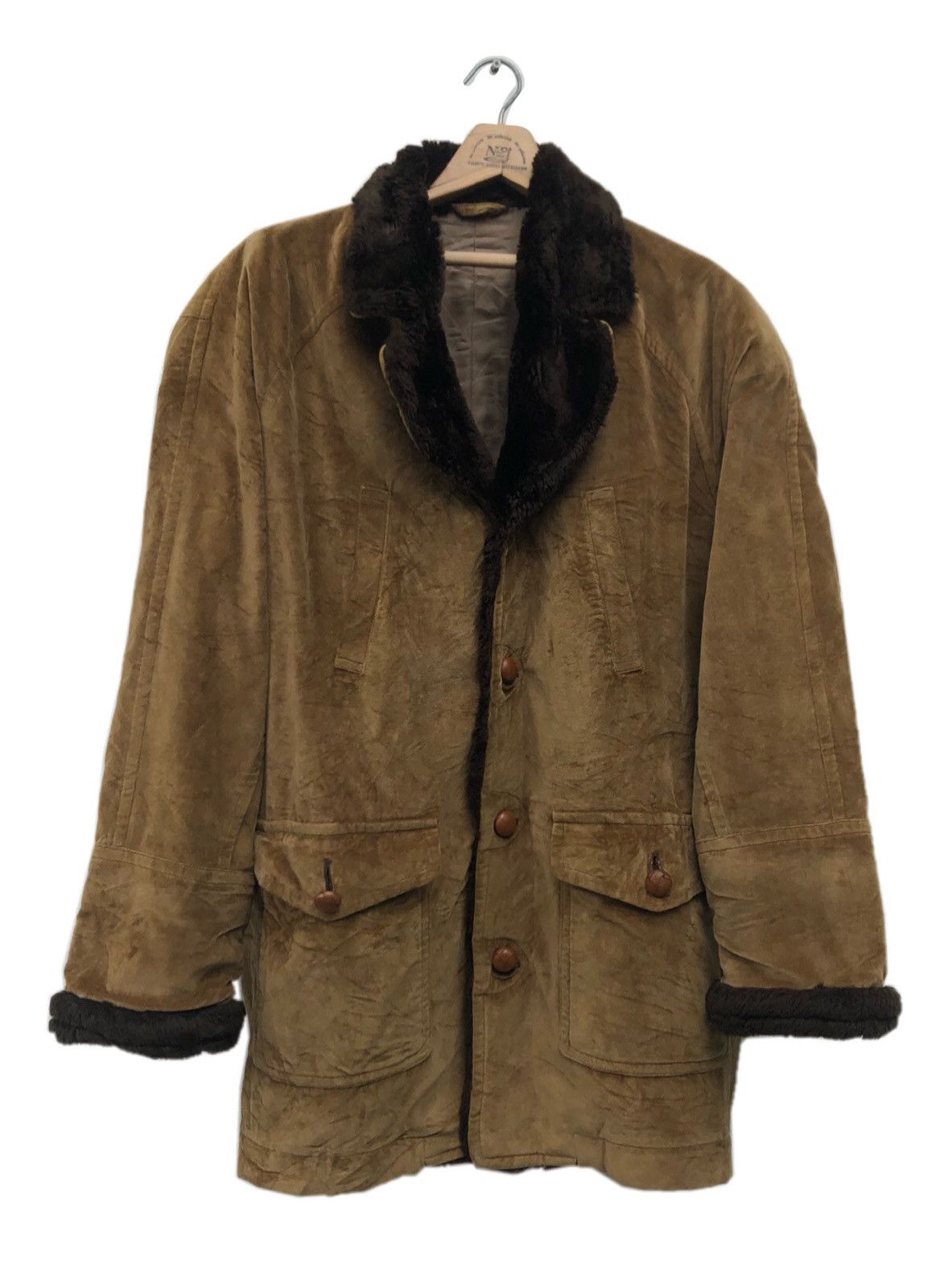 Japanese Brand Laureamount Men Jacket Fur Lining Size US L / EU 52-54 / 3 - 1 Thumbnail