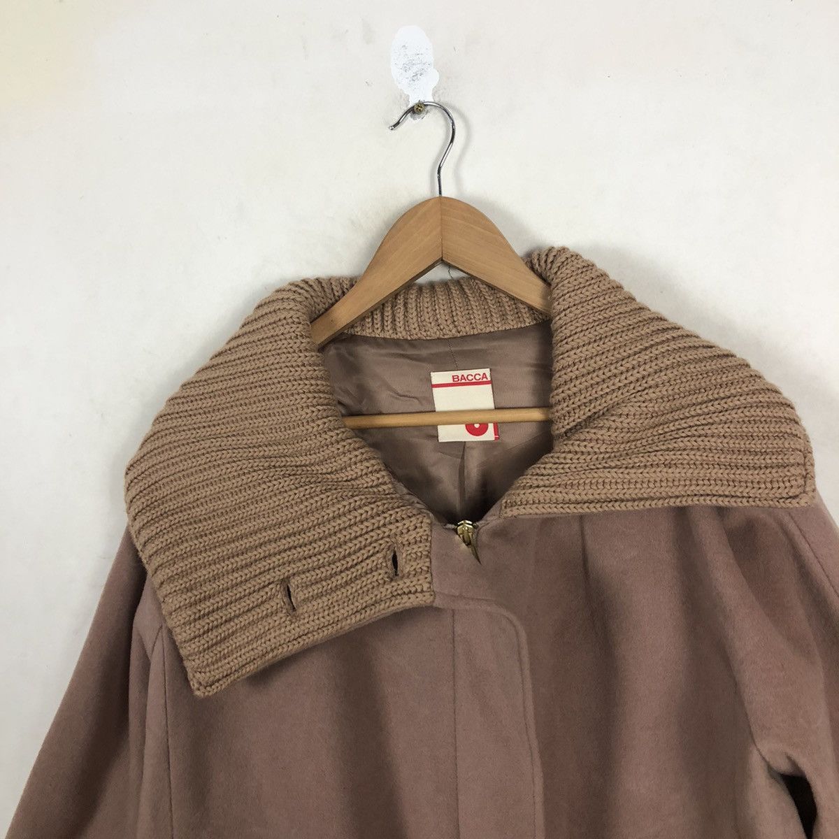 Vintage BACCA IDEAL FABRIC MADE IN JAPAN DOUBLE COLLAR JACKET Size US M / EU 48-50 / 2 - 2 Thumbnail
