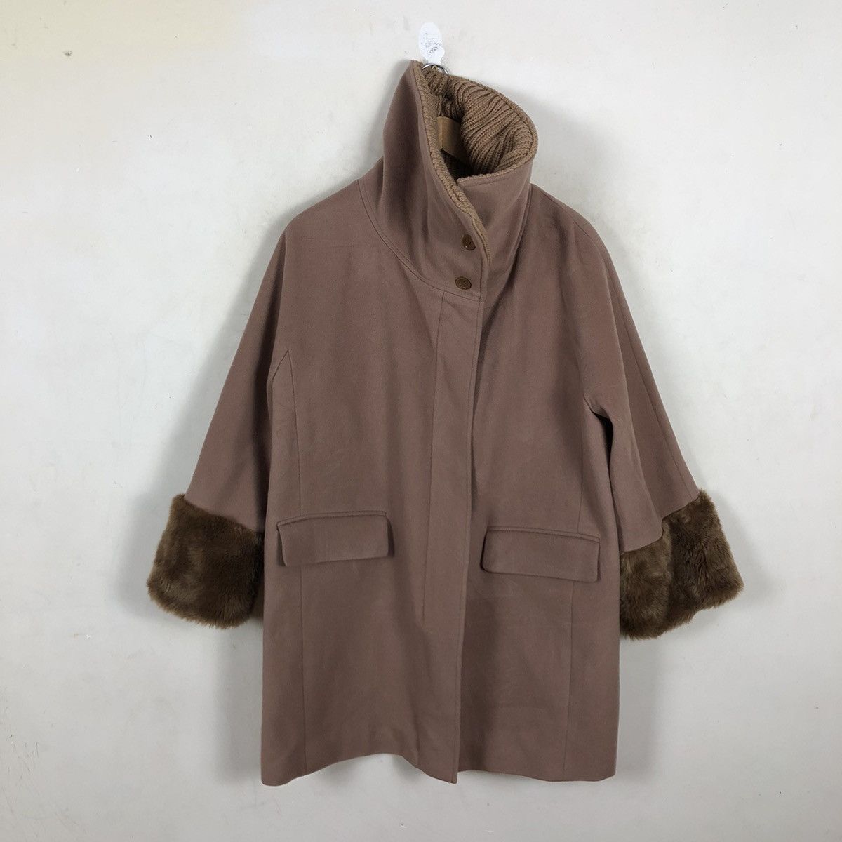 Vintage BACCA IDEAL FABRIC MADE IN JAPAN DOUBLE COLLAR JACKET Size US M / EU 48-50 / 2 - 13 Thumbnail