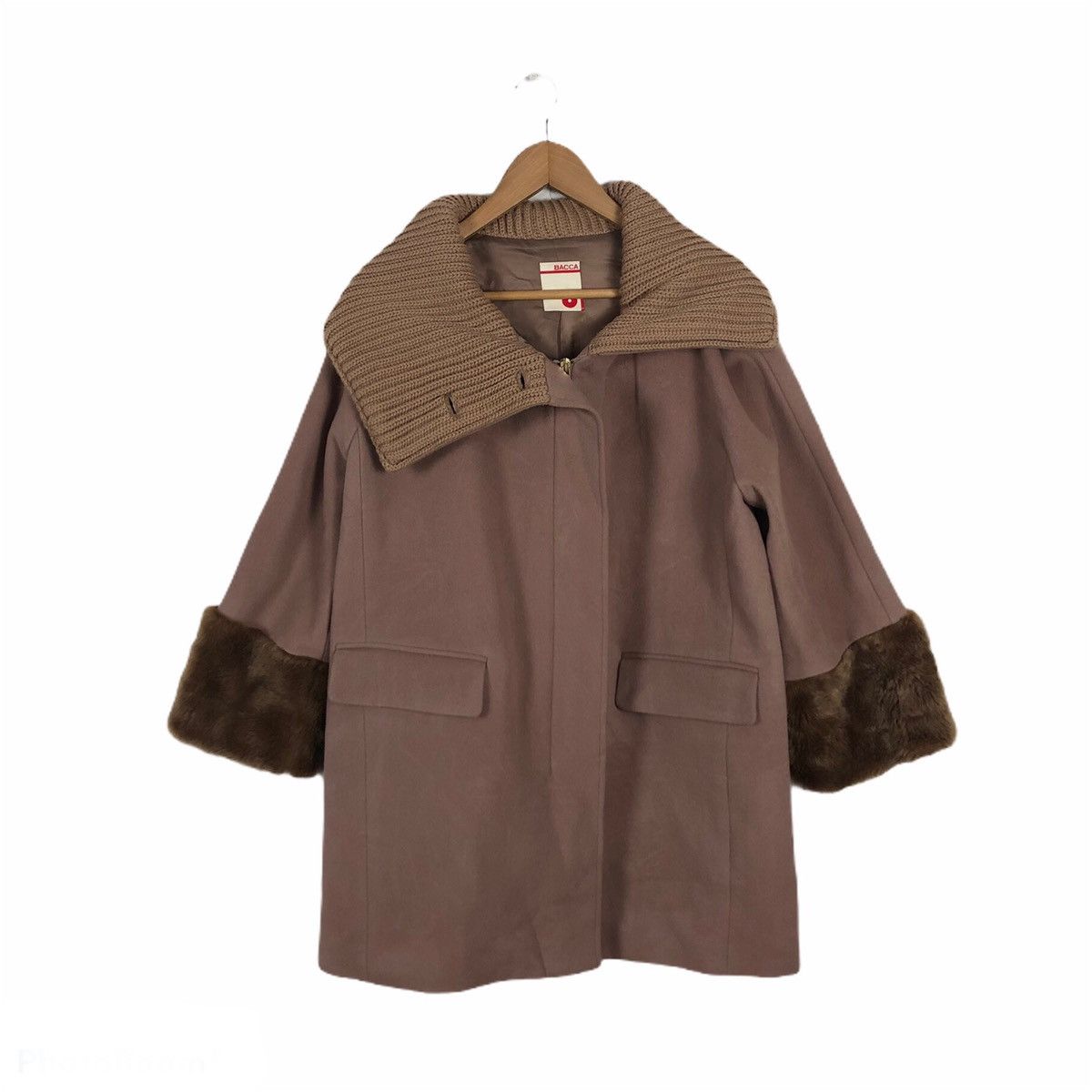 Vintage BACCA IDEAL FABRIC MADE IN JAPAN DOUBLE COLLAR JACKET Size US M / EU 48-50 / 2 - 1 Thumbnail