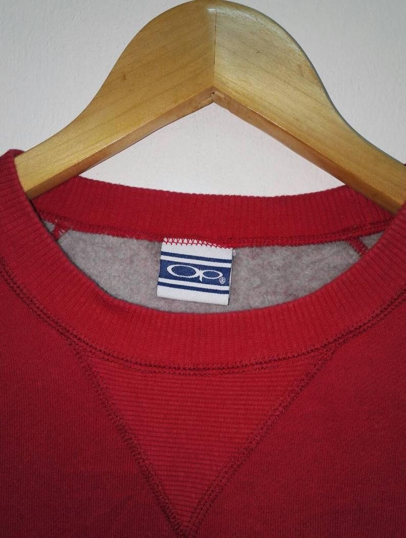 Vintage Sweatshirt Ocean Pacific small logo embroidered(SS042) Size US L / EU 52-54 / 3 - 5 Thumbnail
