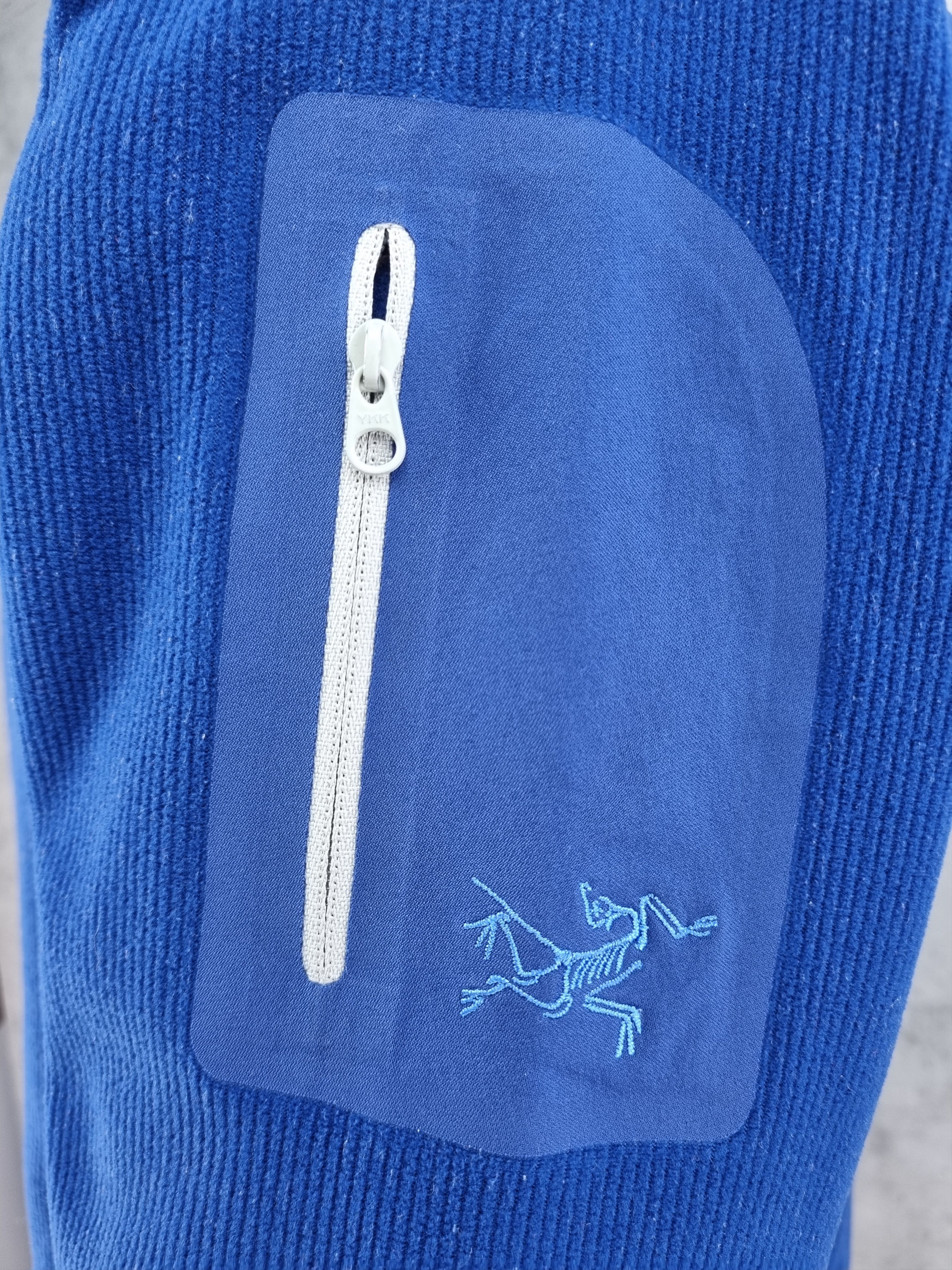 Arcteryx Polartec Light Fleece Zip up Multipockets