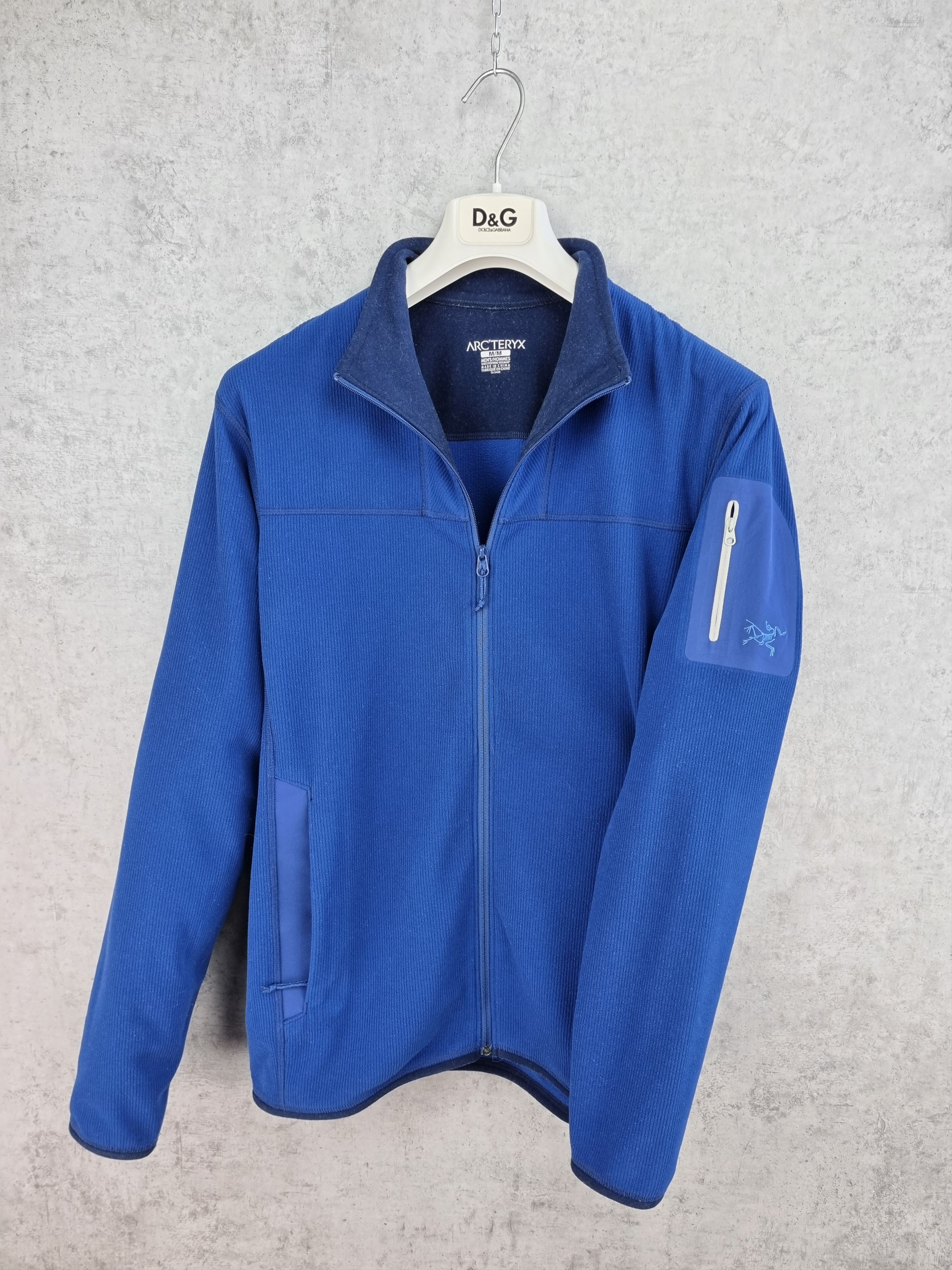 Arcteryx Polartec Light Fleece Zip up Multipockets
