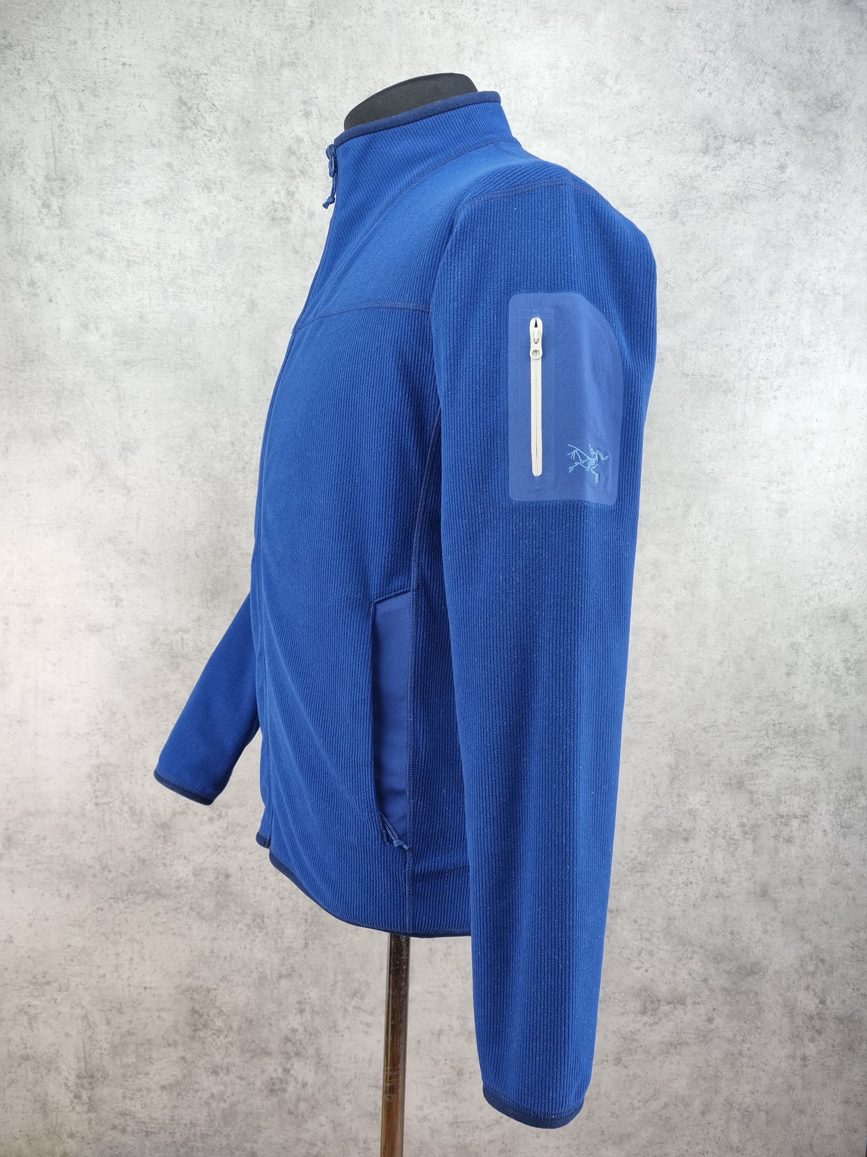 Arcteryx Polartec Light Fleece Zip up Multipockets