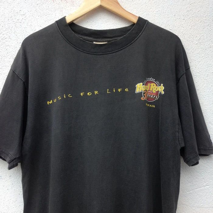 Band Tees × Hard Rock Cafe × Vintage Vintage Hard Rock Cafe World Tour Saipan Tee Size US XL / EU 56 / 4 - 5 Thumbnail