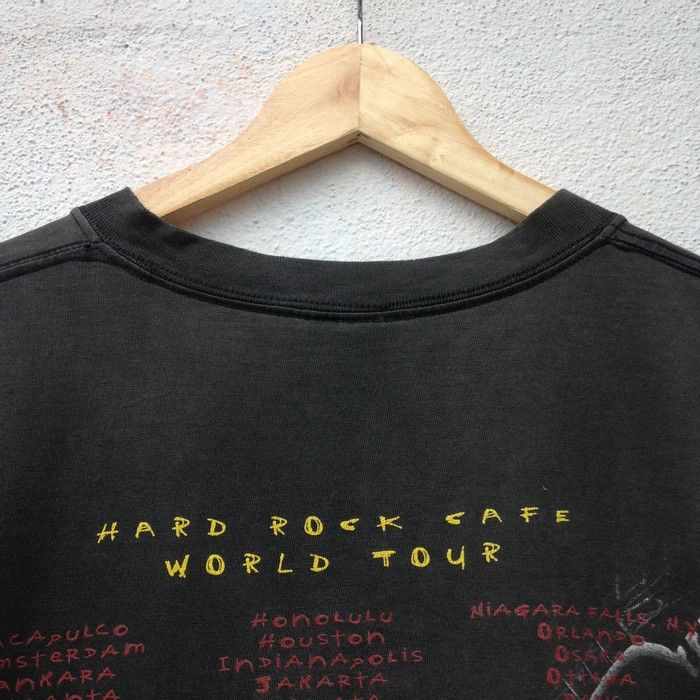 Band Tees × Hard Rock Cafe × Vintage Vintage Hard Rock Cafe World Tour Saipan Tee Size US XL / EU 56 / 4 - 3 Thumbnail