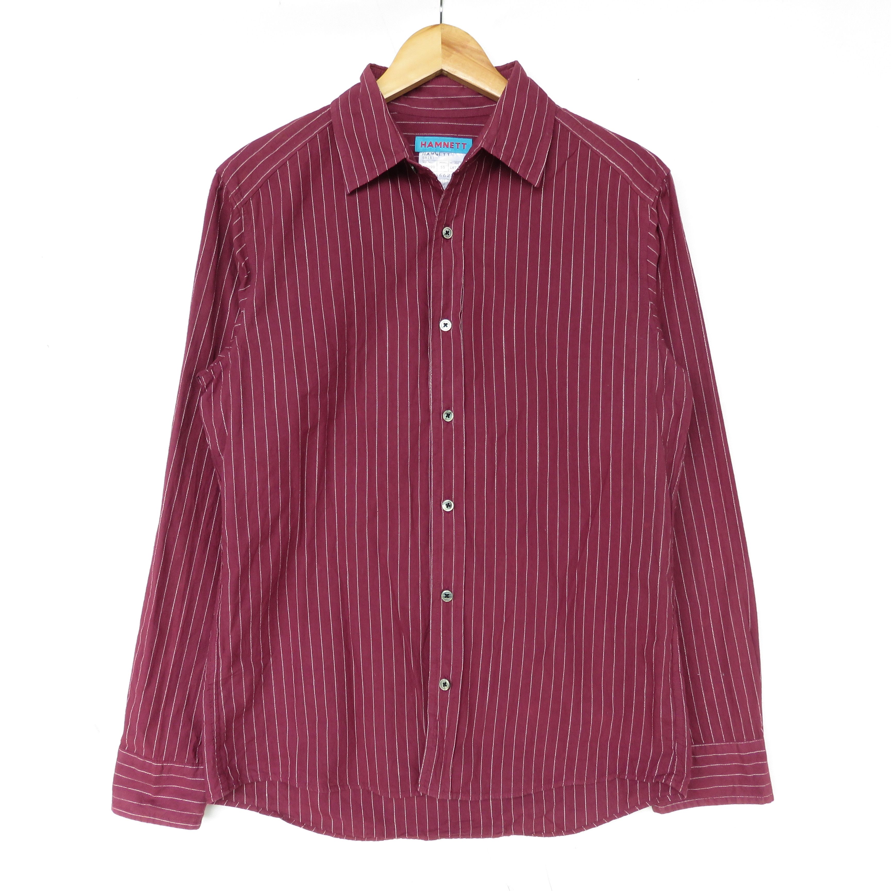 Katharine Hamnett London Katharine Hamnett London Striped Button Up Shirt Size US L / EU 52-54 / 3 - 1 Thumbnail