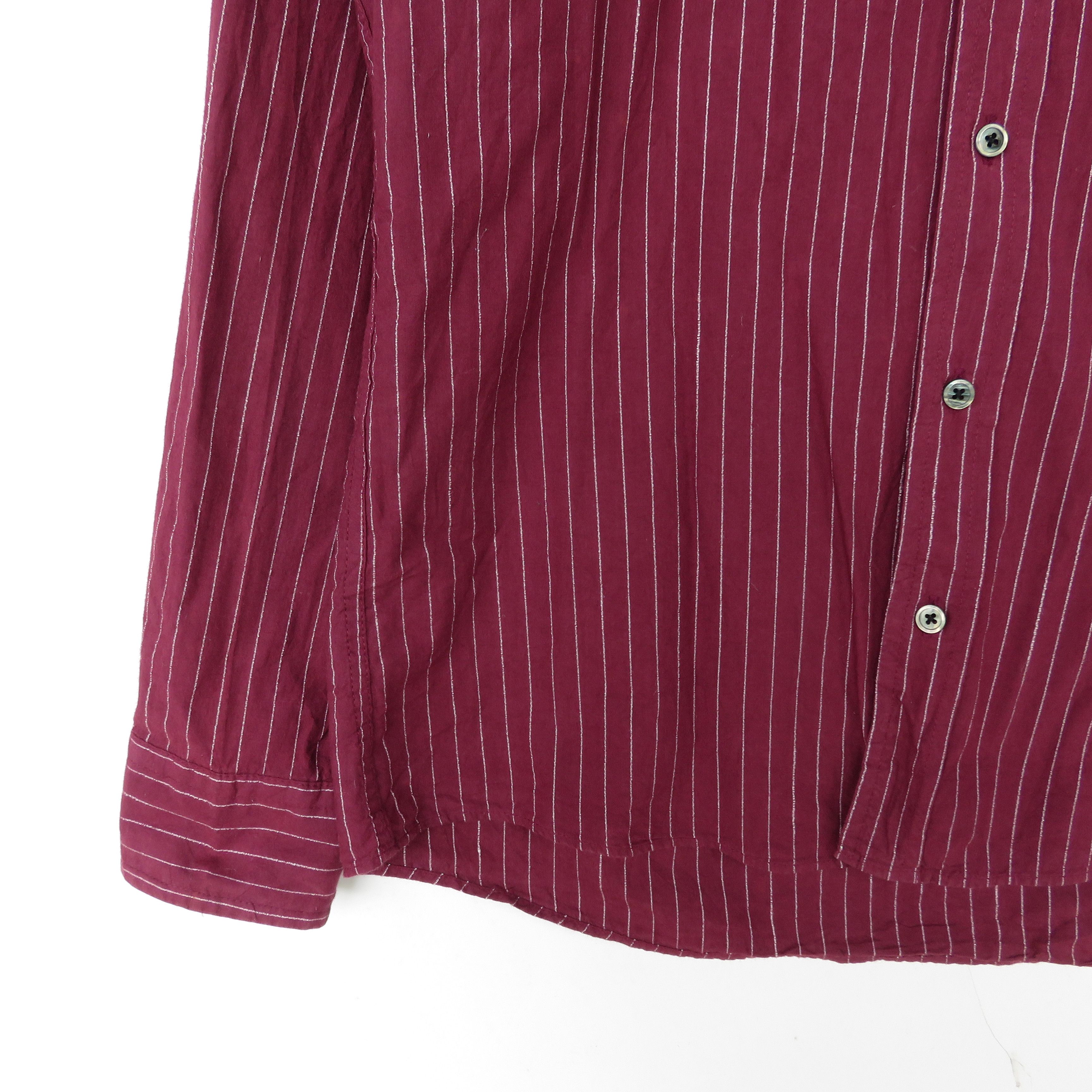 Katharine Hamnett London Katharine Hamnett London Striped Button Up Shirt Size US L / EU 52-54 / 3 - 3 Thumbnail