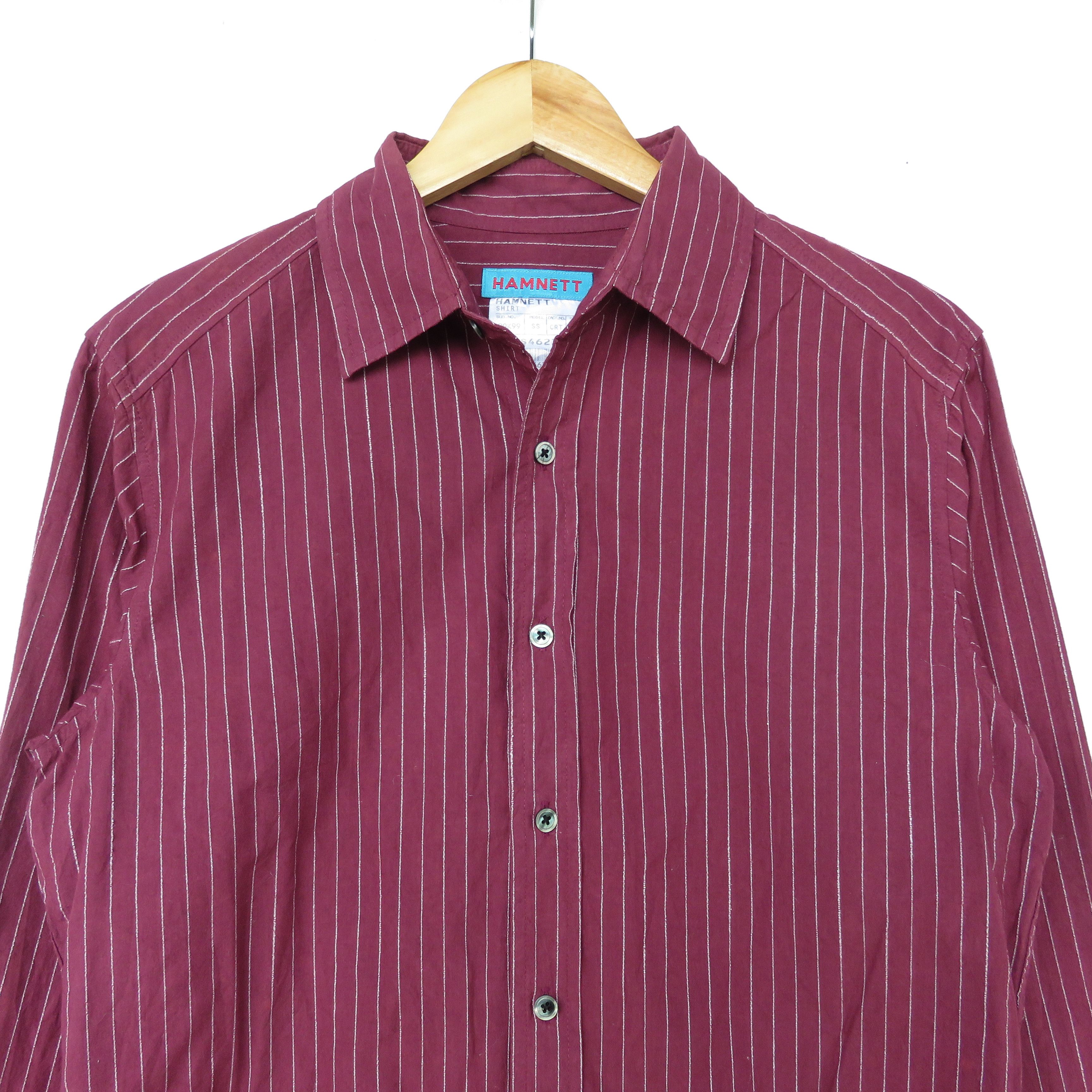 Katharine Hamnett London Katharine Hamnett London Striped Button Up Shirt Size US L / EU 52-54 / 3 - 2 Thumbnail
