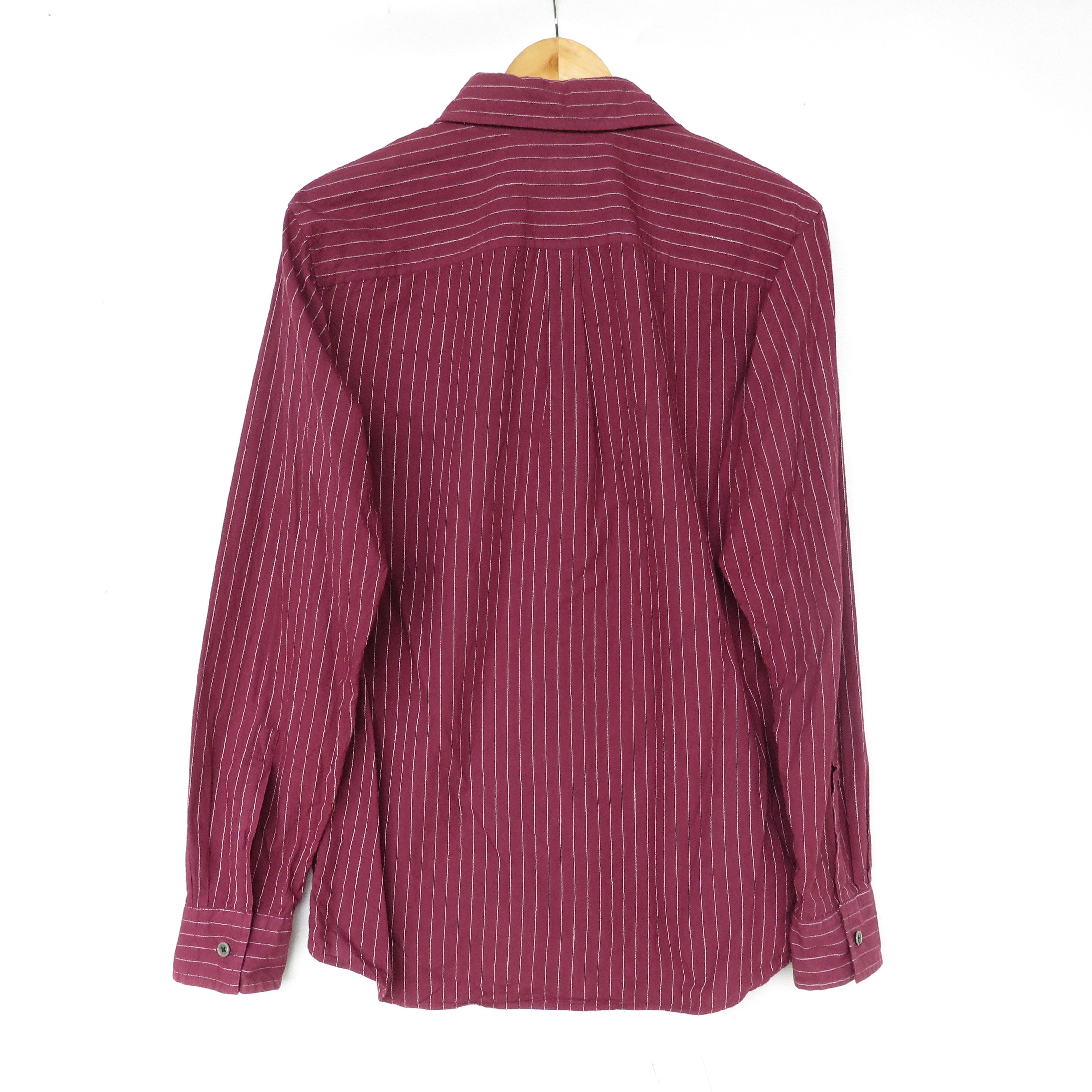 Katharine Hamnett London Katharine Hamnett London Striped Button Up Shirt Size US L / EU 52-54 / 3 - 4 Thumbnail