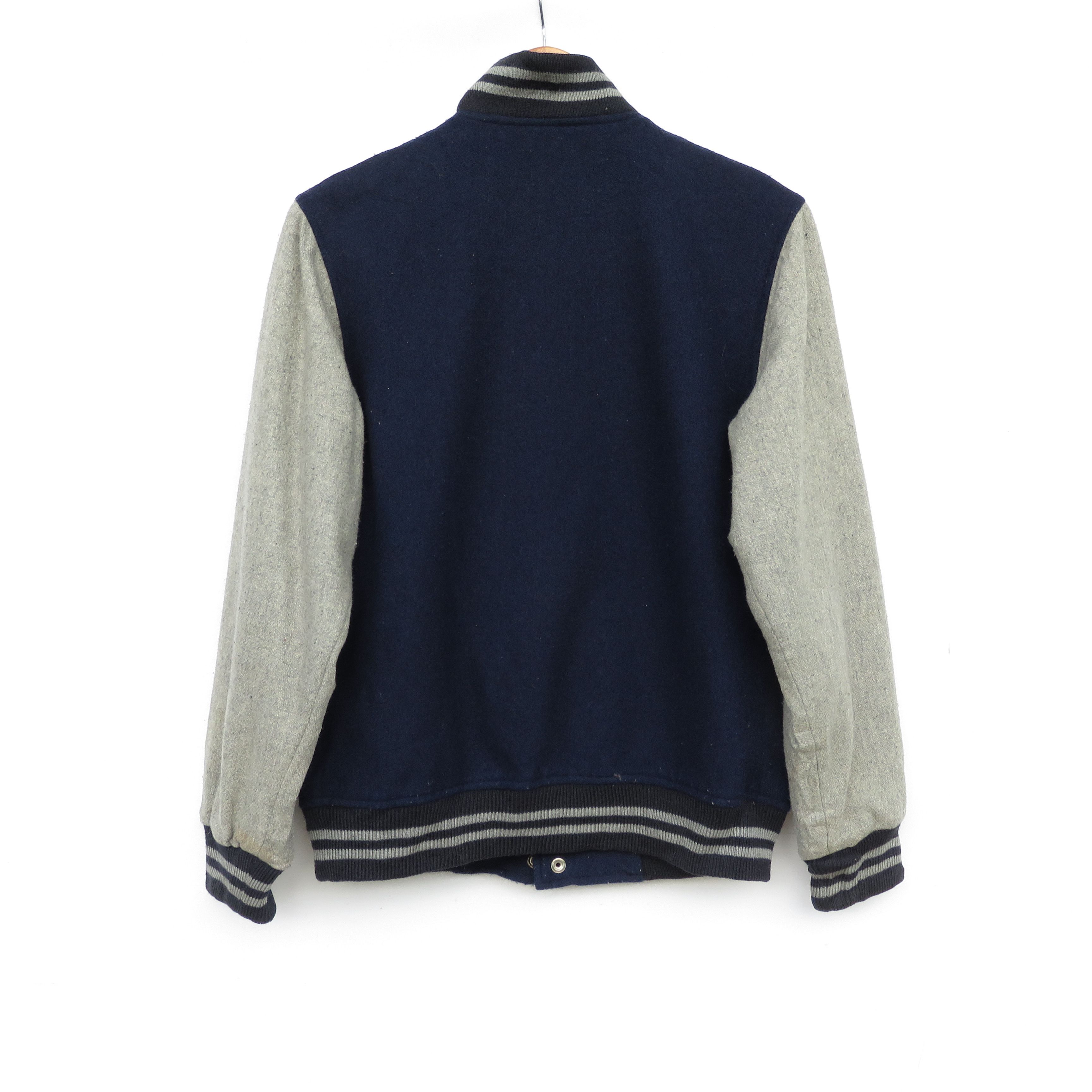 Vintage Vintage 90s Wool Varsity Jacket Size US S / EU 44-46 / 1 - 5 Thumbnail