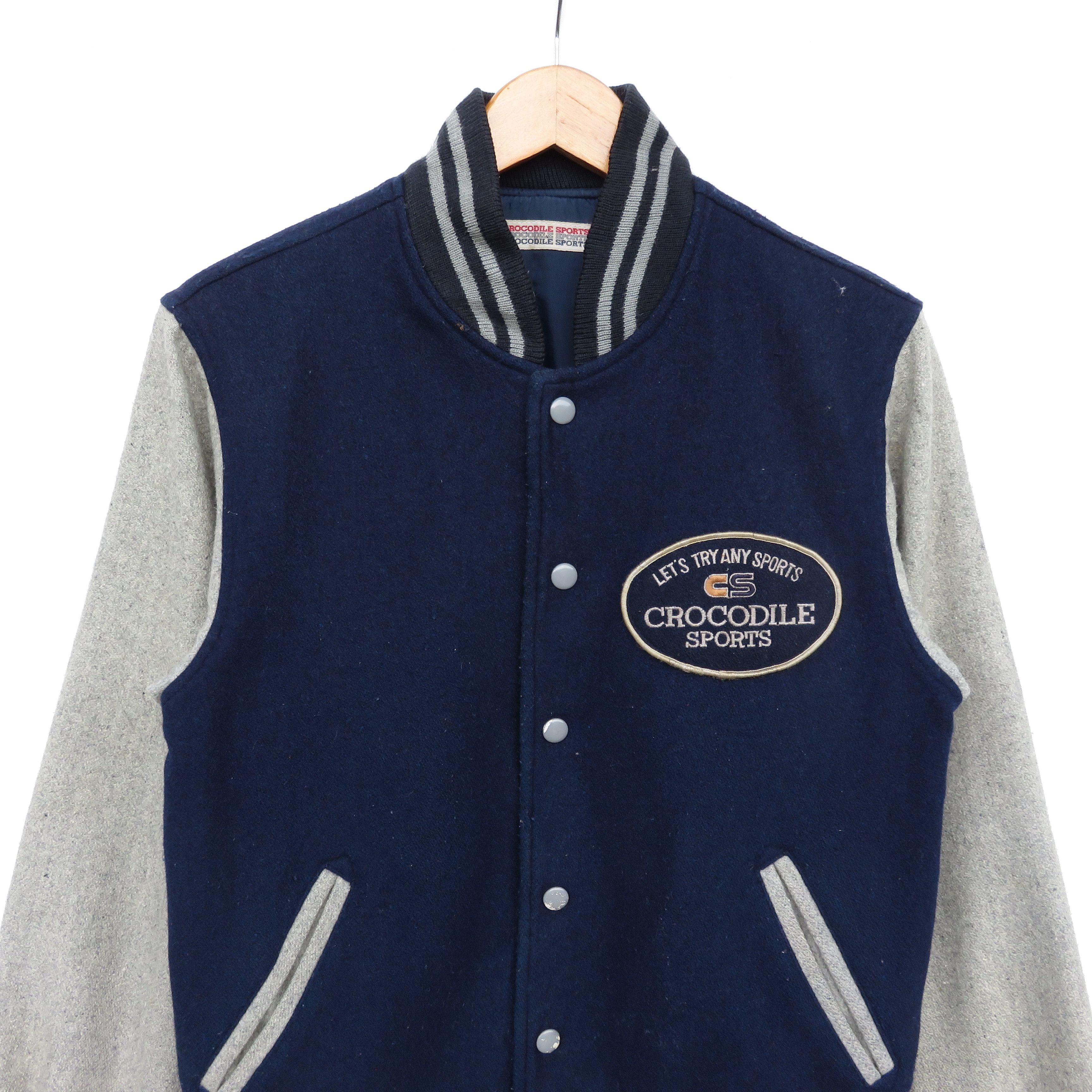 Vintage Vintage 90s Wool Varsity Jacket Size US S / EU 44-46 / 1 - 2 Thumbnail