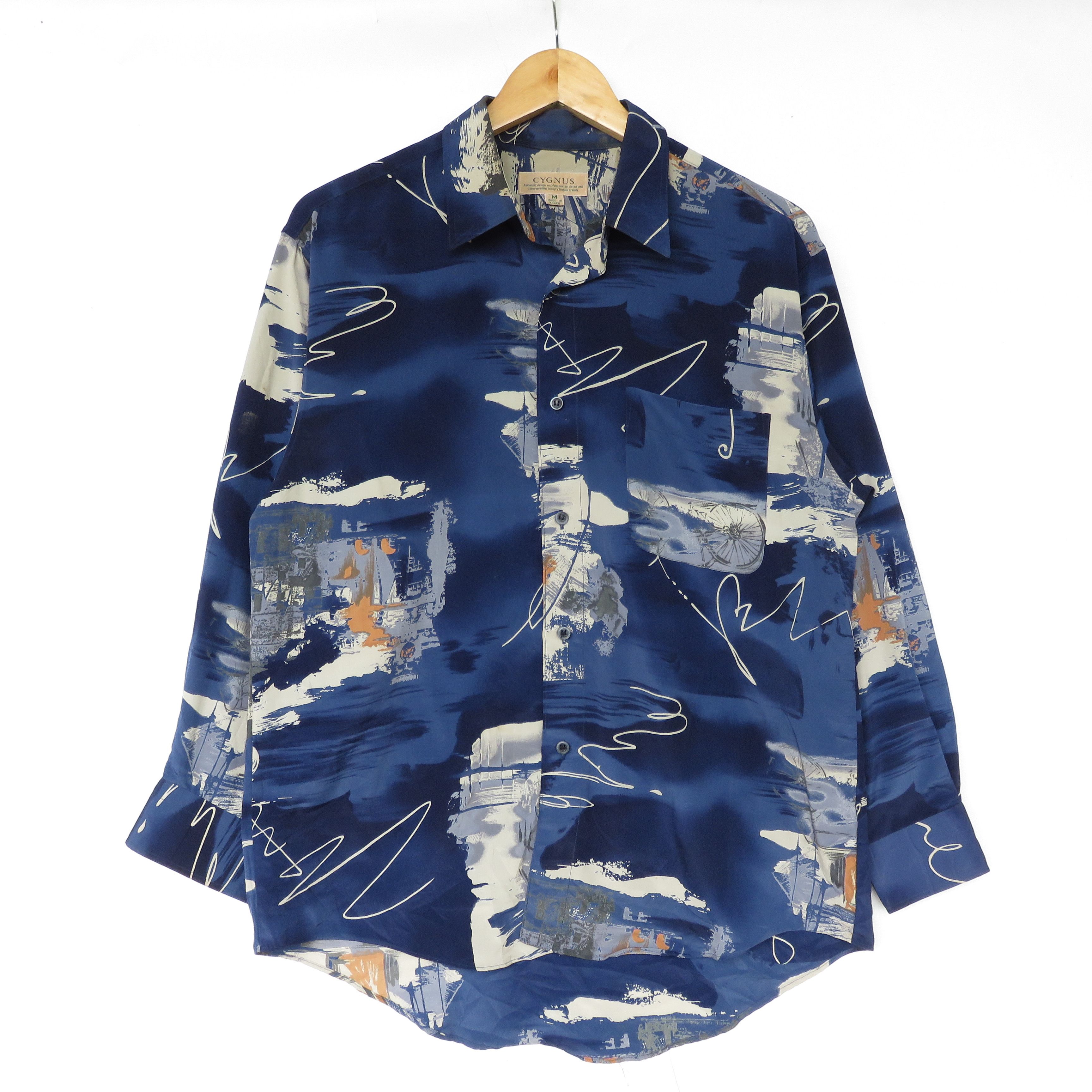 Art Comes First × Vintage Vintage 90's Pablo Escobar Hawaii Shirt Size US M / EU 48-50 / 2 - 1 Thumbnail