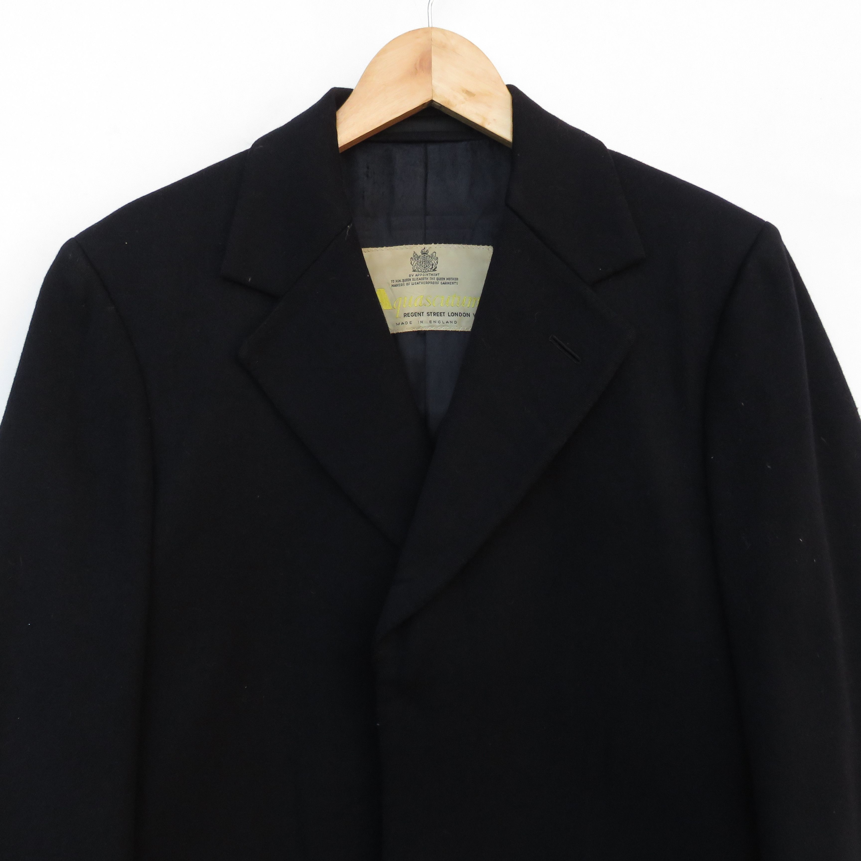 Aquascutum × Vintage Aquascutum Vintage 1980s Wool Duffle Coat Size US L / EU 52-54 / 3 - 2 Thumbnail