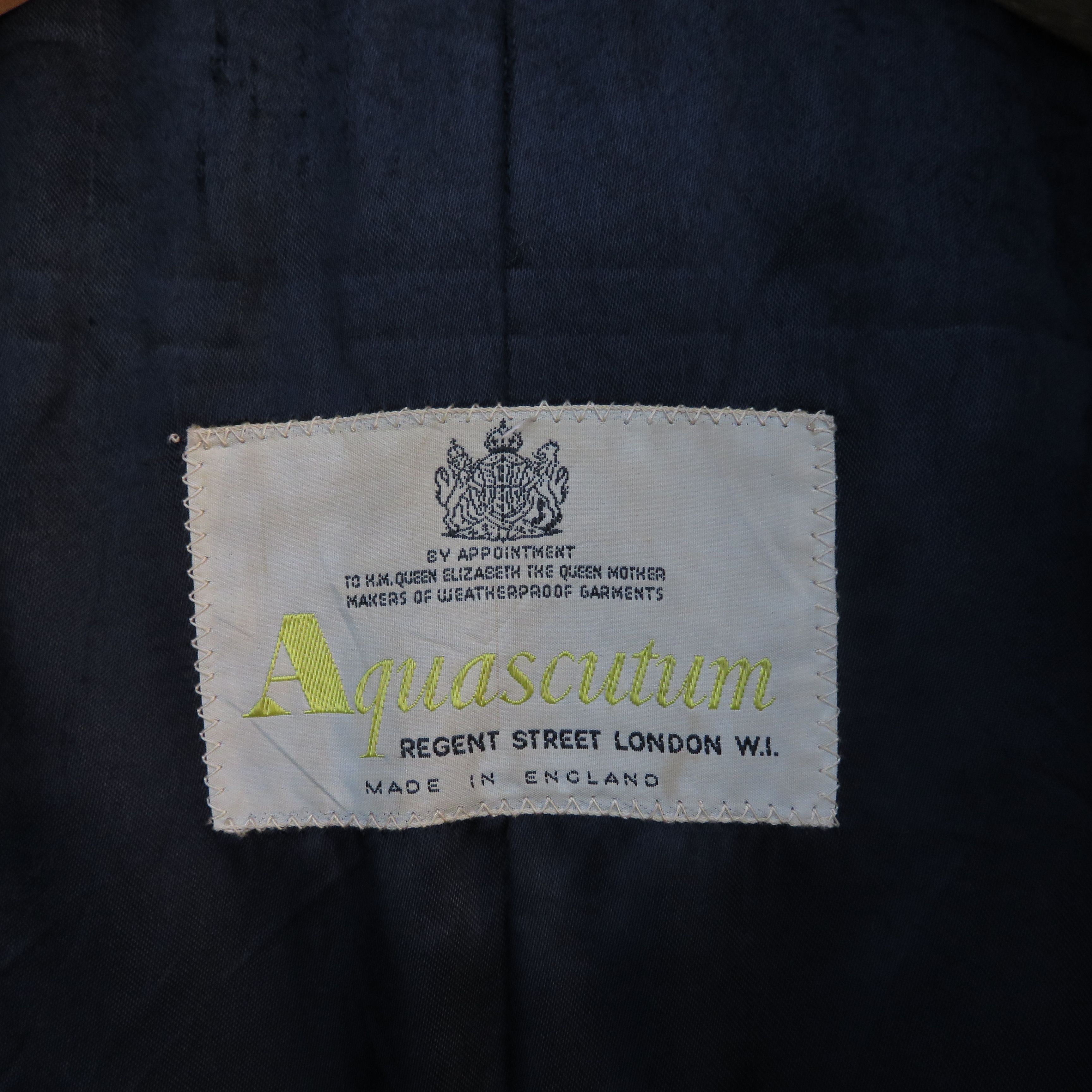 Aquascutum × Vintage Aquascutum Vintage 1980s Wool Duffle Coat Size US L / EU 52-54 / 3 - 5 Thumbnail