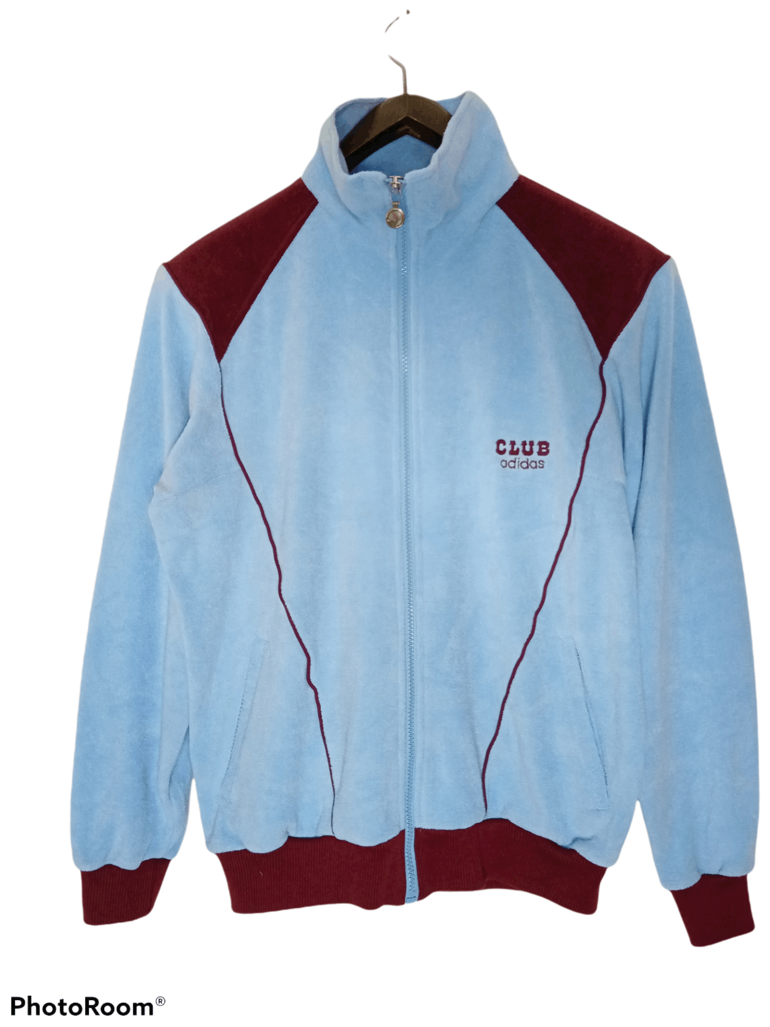 Adidas Vintage Adidas Club Descente zipper sweater Jacket Size US L / EU 52-54 / 3 - 2 Thumbnail