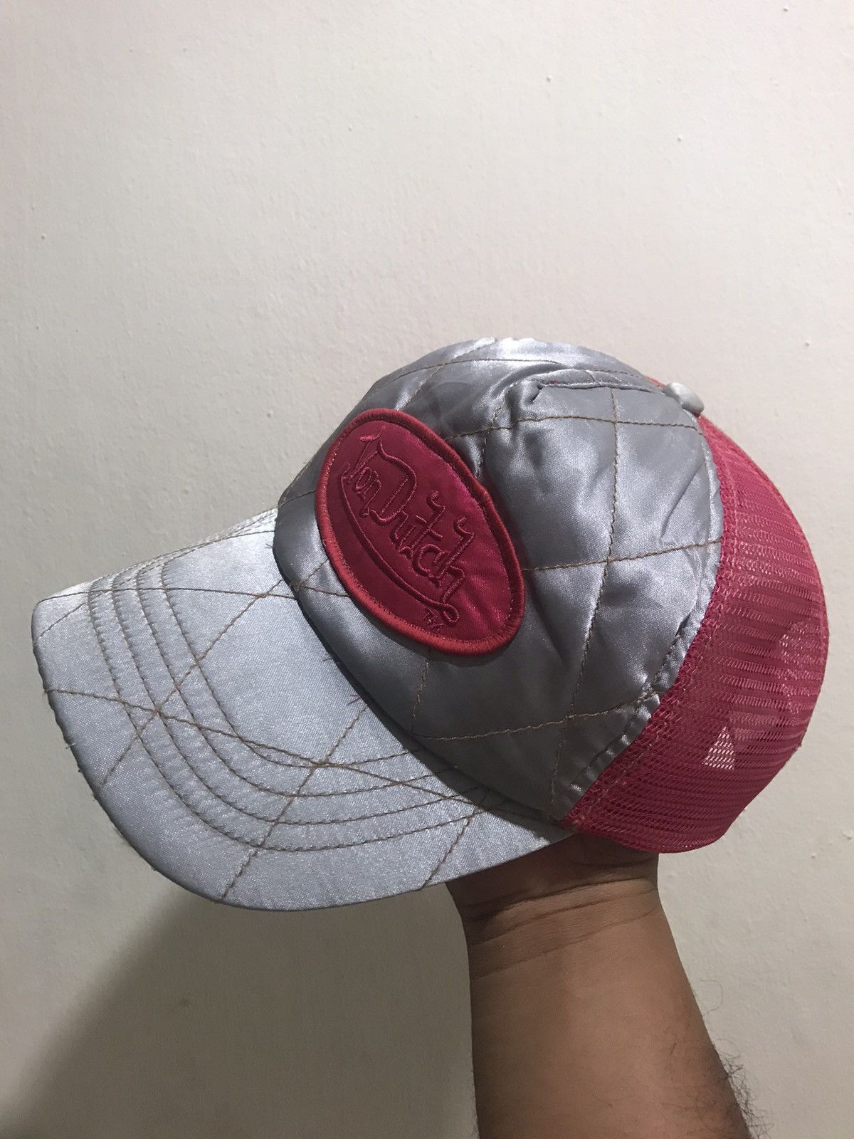 Vintage 🔥Vintage🔥 Von Dutch Satin Trucked Hat Size ONE SIZE - 1 Thumbnail