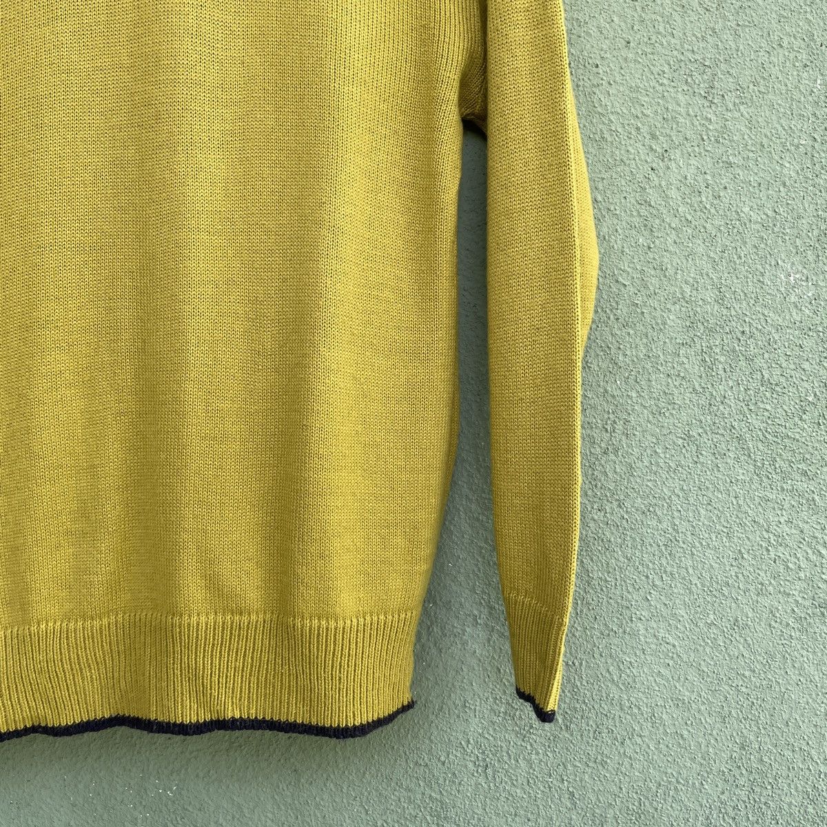Aran Isles Knitwear Vintage FUIME Embroidery Logo Musted Cardigan Knitwear Size US M / EU 48-50 / 2 - 9 Thumbnail