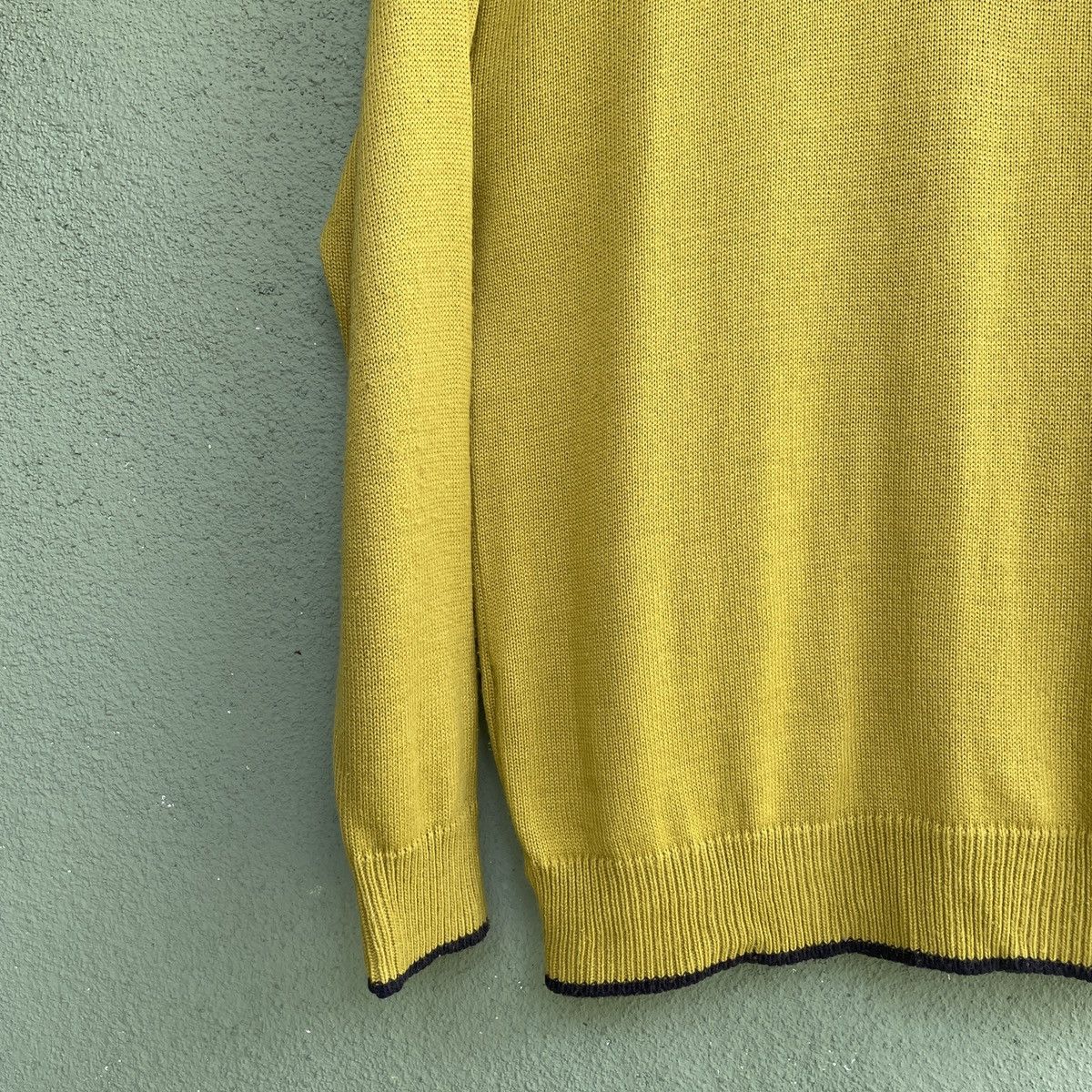 Aran Isles Knitwear Vintage FUIME Embroidery Logo Musted Cardigan Knitwear Size US M / EU 48-50 / 2 - 8 Thumbnail