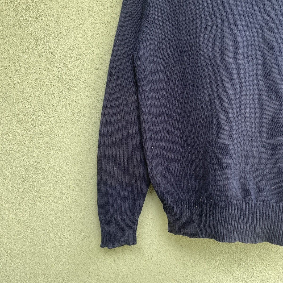 Aran Isles Knitwear Vintage Polo Embroidery Small Logo V Neck Knitwear Jumper Size US M / EU 48-50 / 2 - 8 Thumbnail