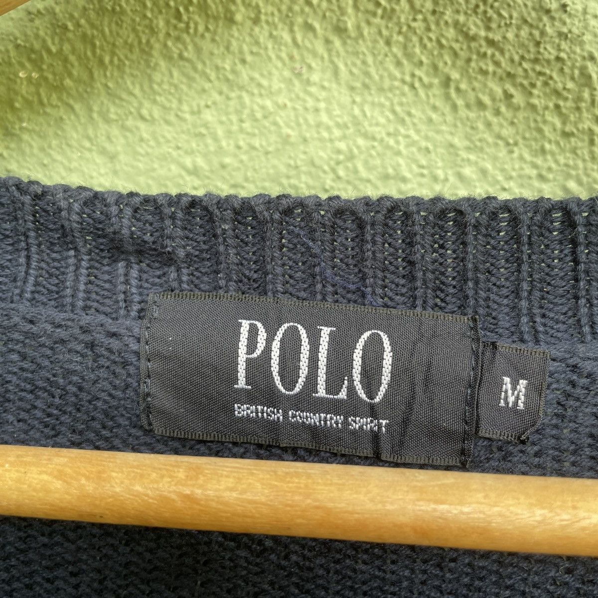 Aran Isles Knitwear Vintage Polo Embroidery Small Logo V Neck Knitwear Jumper Size US M / EU 48-50 / 2 - 6 Thumbnail