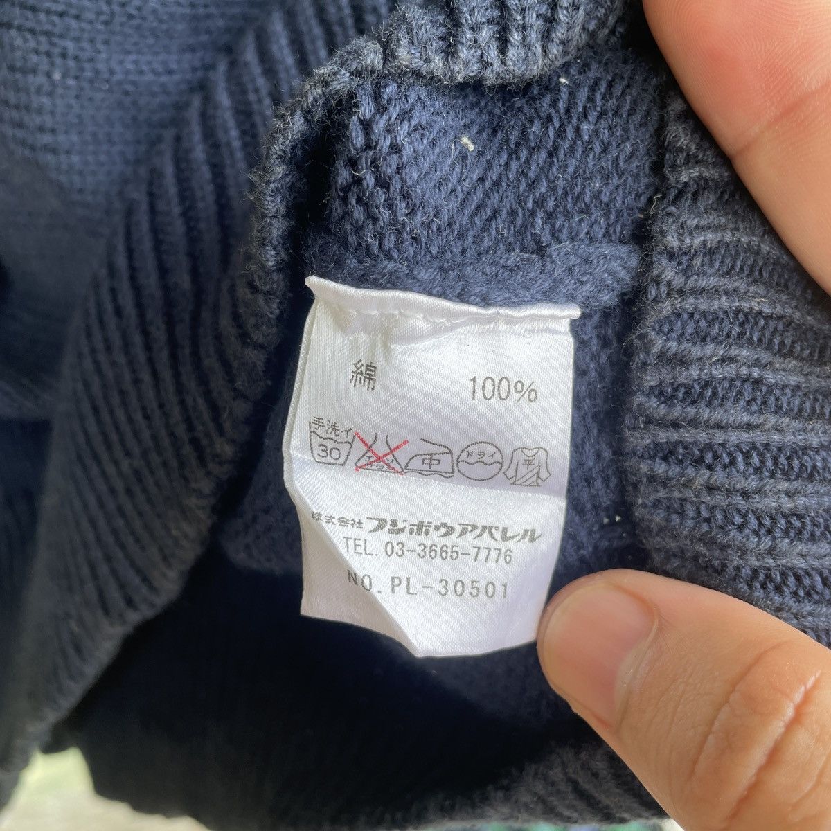 Aran Isles Knitwear Vintage Polo Embroidery Small Logo V Neck Knitwear Jumper Size US M / EU 48-50 / 2 - 7 Thumbnail